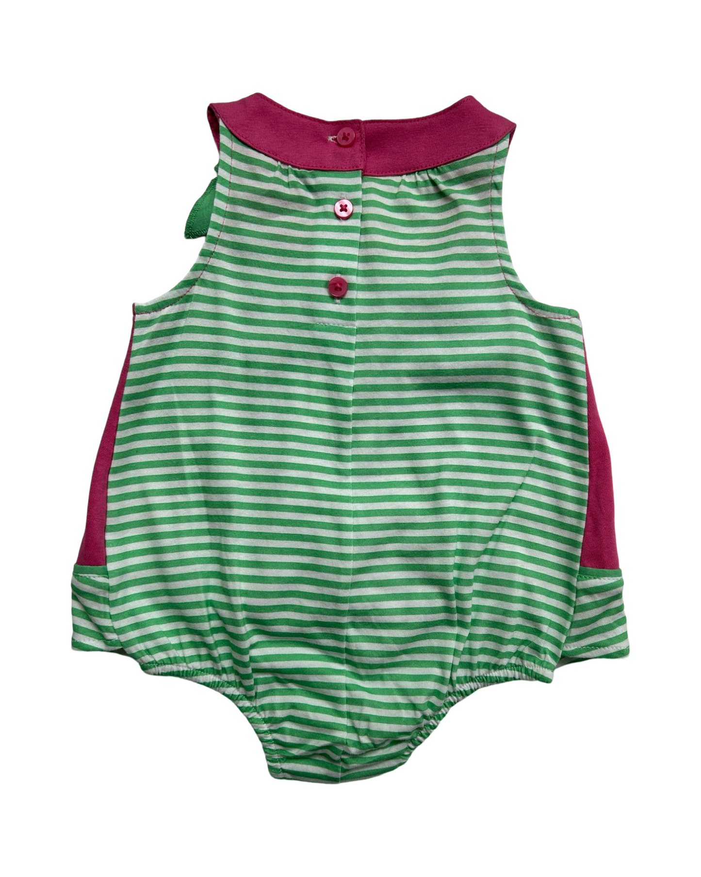 3-6M Baby Girl Pink First Impressions Watermelon Onesie Dress