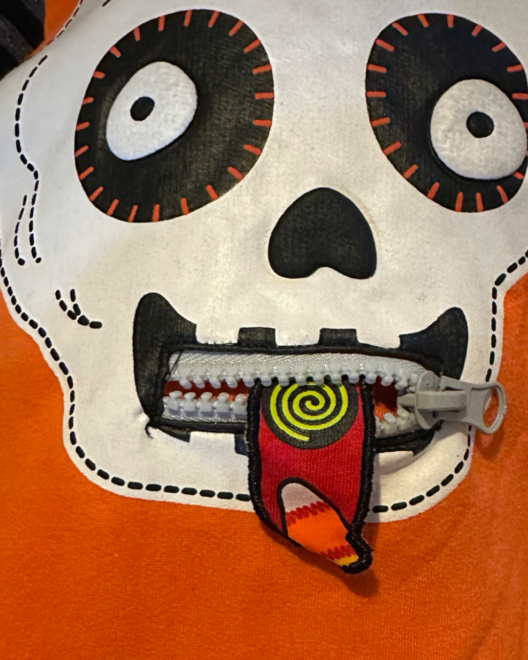 2T Toddler Boy Little Rebels Skeleton Hooded Sweatshirt