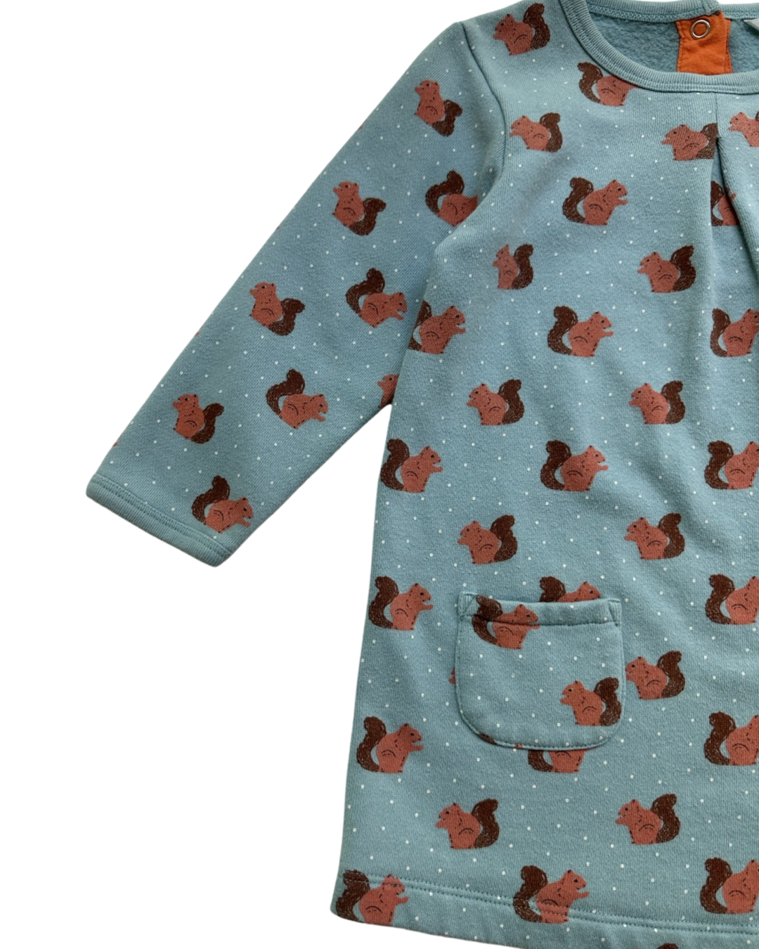 18M-24M Baby Girl Baby Boden Squirrel Dress