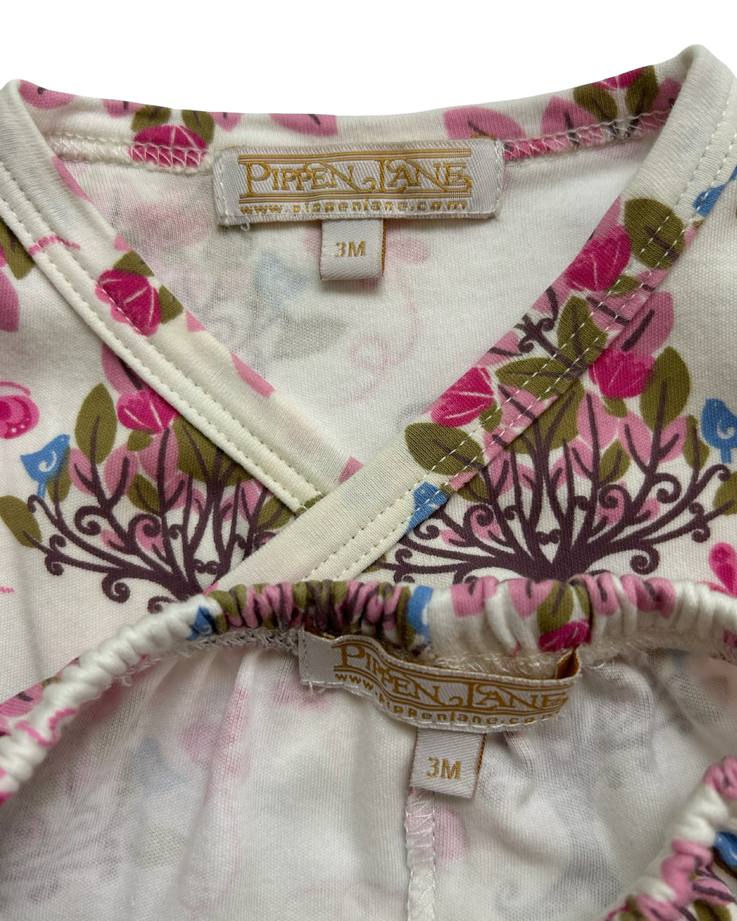 3M Baby Girls Pippen Lane Floral Boutique Two Pieces Set.