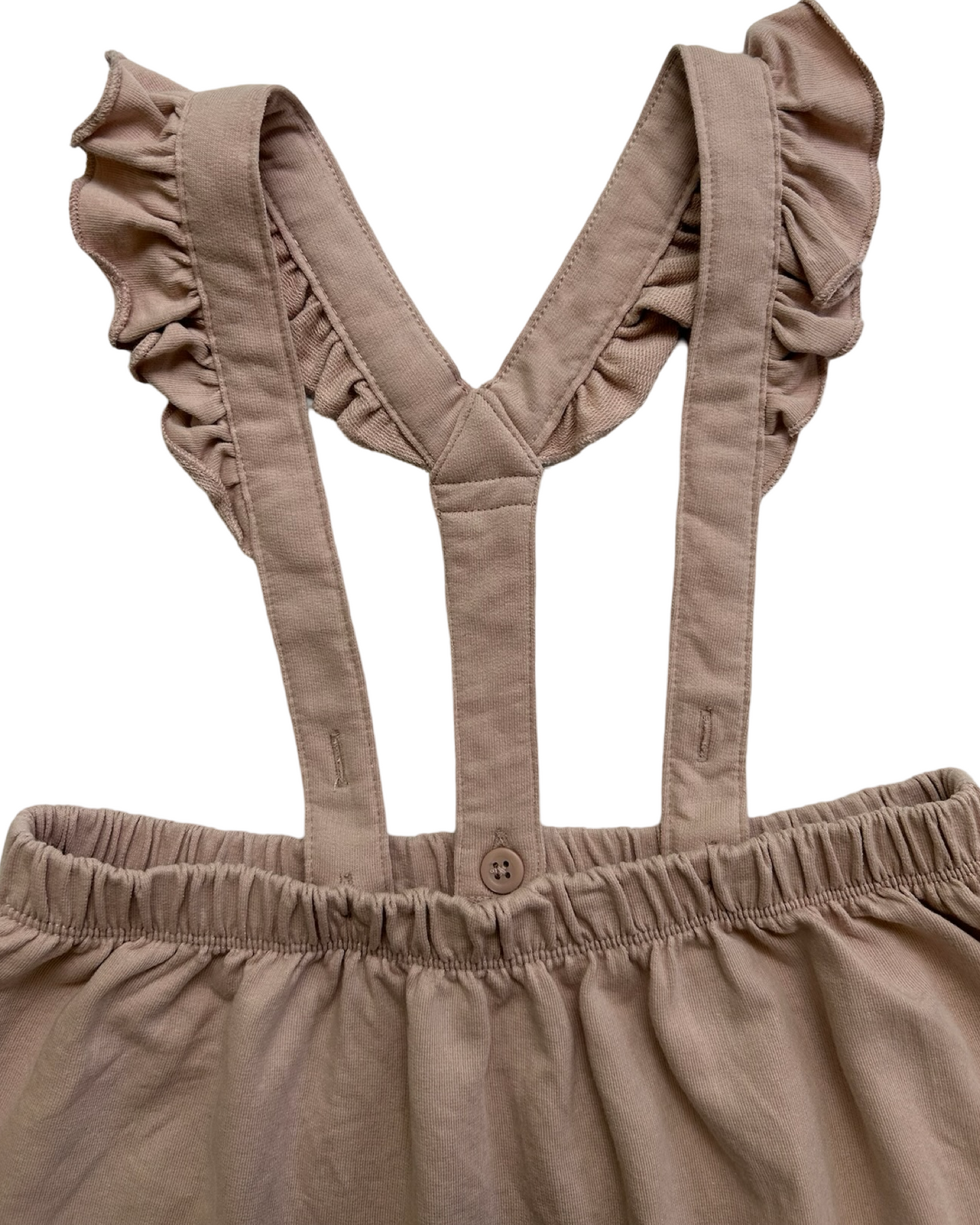 2T Toddler Girl H&M Blush Pink Jumper Suspender Dress Skirt