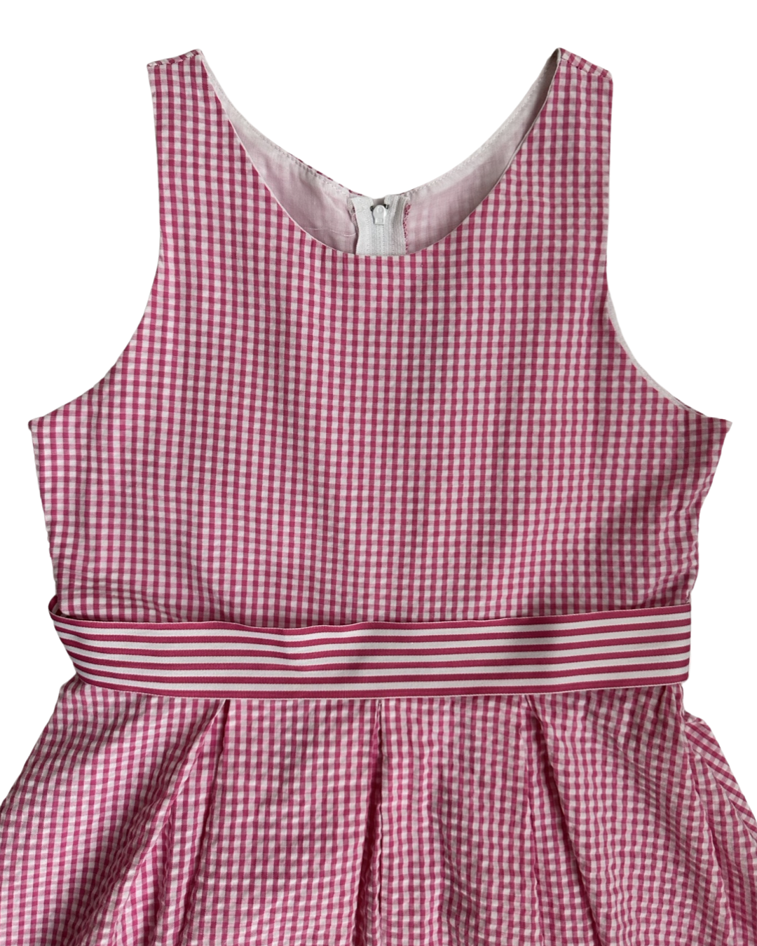 Youth Girls Size 12 Pink Gingham Rare Editions Dress