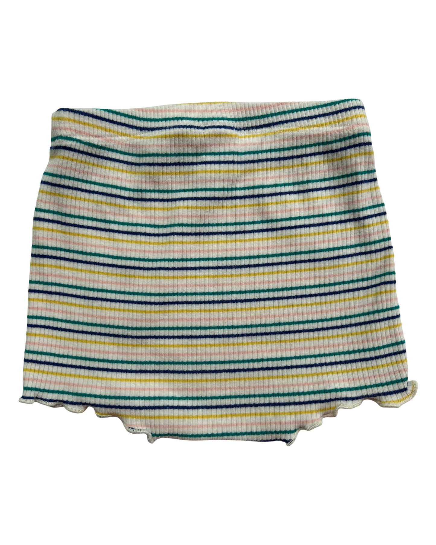 6M-12M Baby Girls Old Navy Rib-Knit Tank Top And Short Set 2 Pieces.