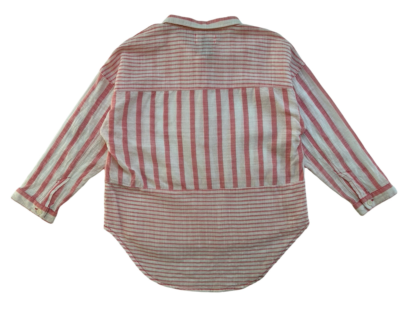 6x / 7Y Girls Old Navy Long Sleeve Striped Shirt.