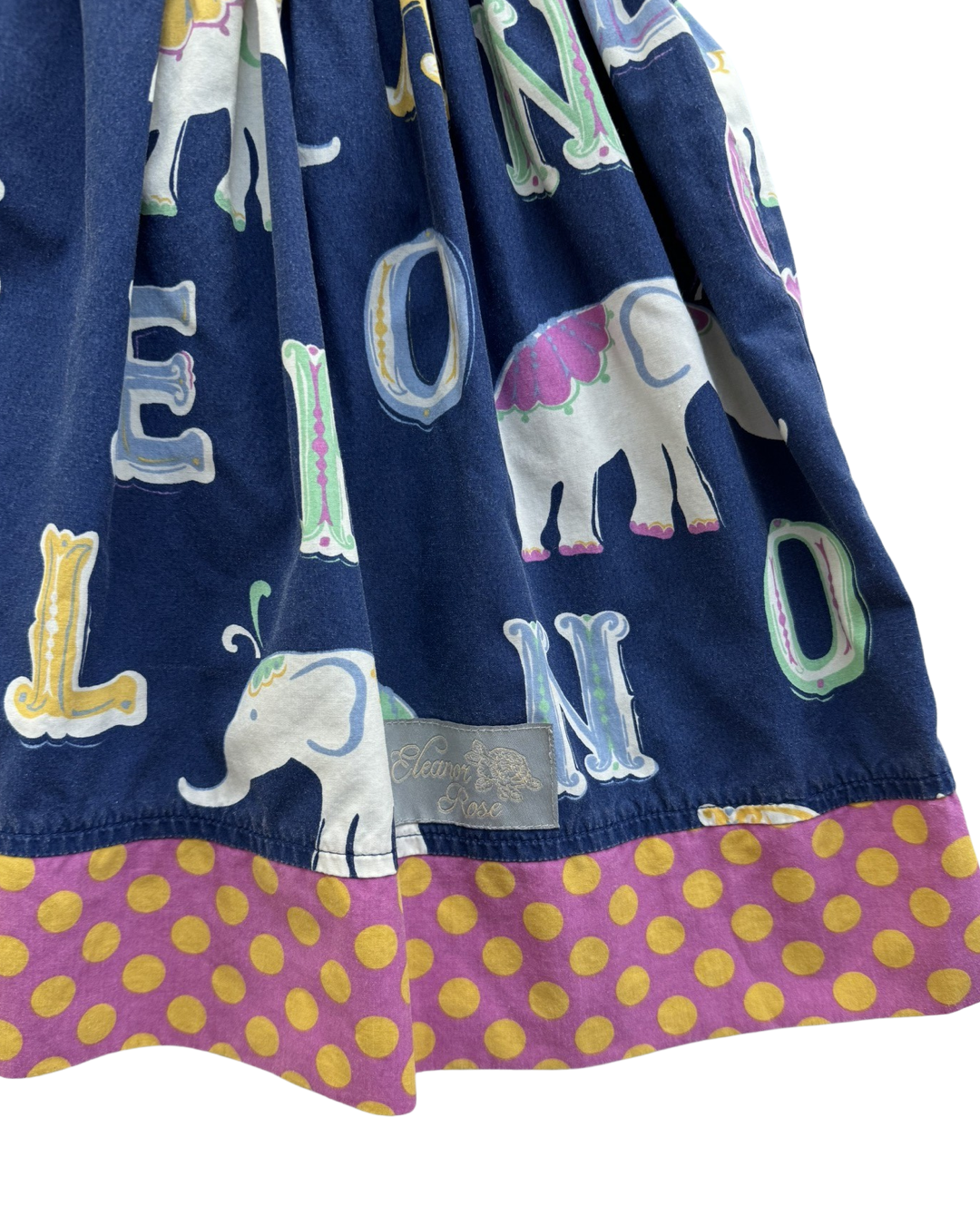 3T Toddler Girl Eleanor Rose E Is For Elephant Rose Dress