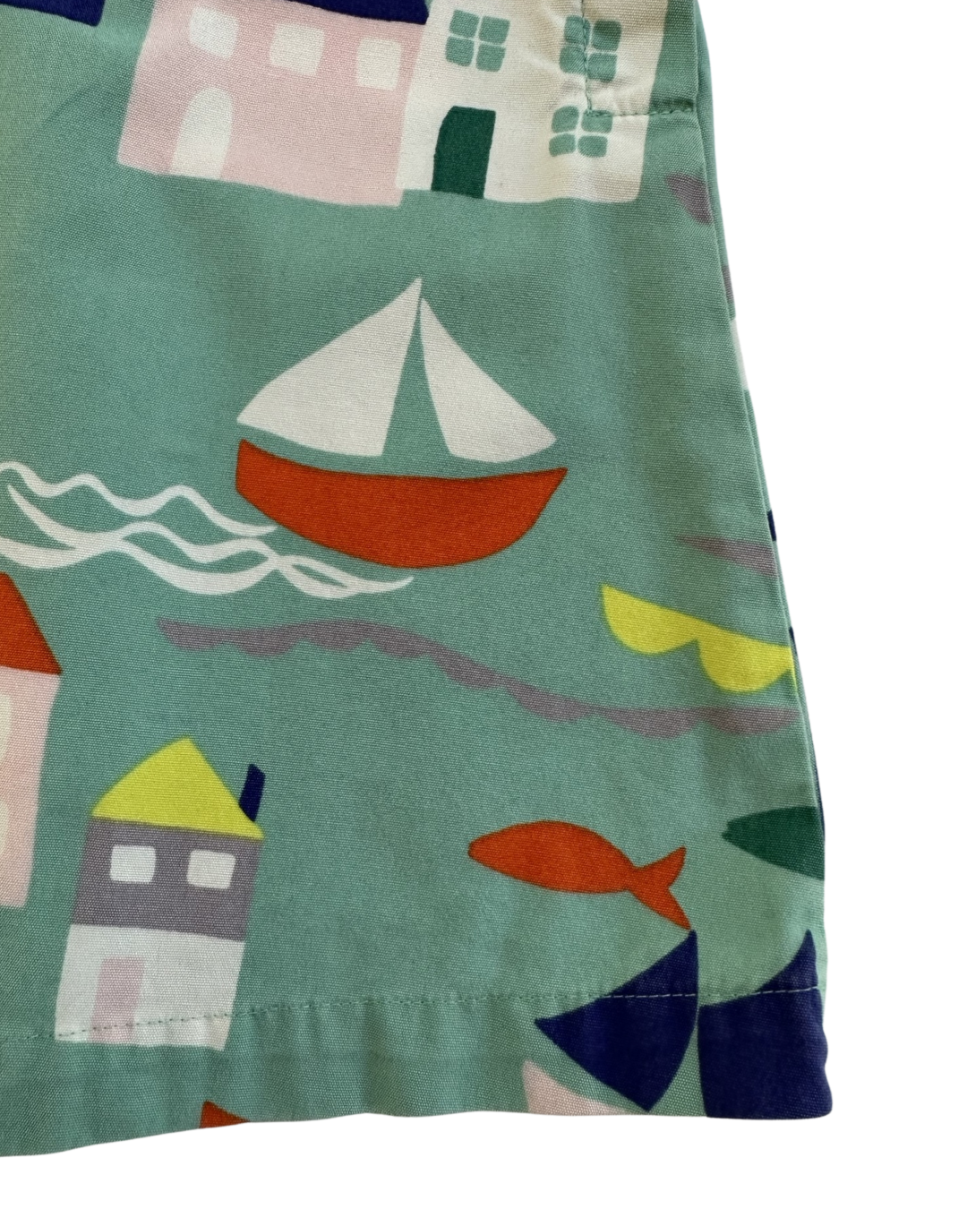 18M-24M Baby Girl Baby Boden Nautical Sea Boat House Sailboat Dress