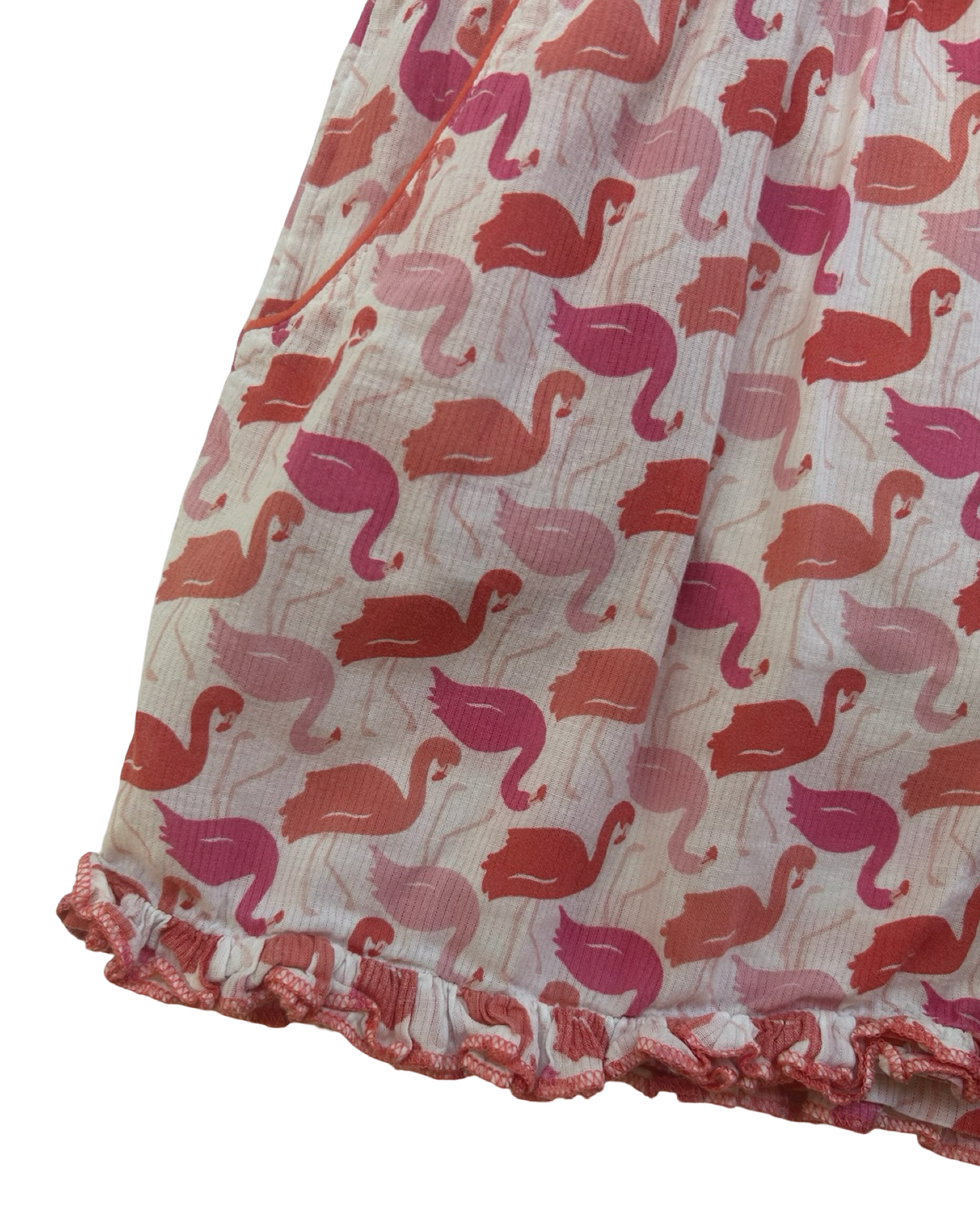 4Y-5Y Toddler Girls Mini Boden Flamingo 🦩 🦩 Romper
