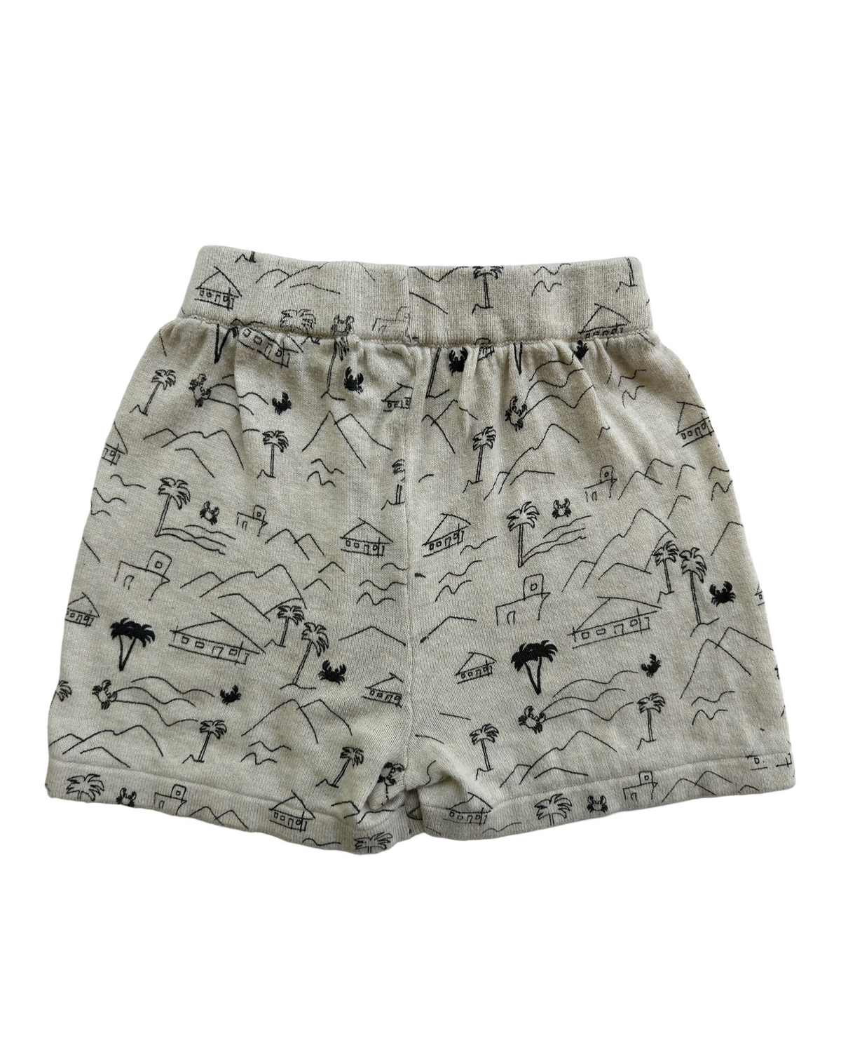 12M - 18M Baby Boy’s Zara Palm Tree Bermuda Shorts. One Piece.
