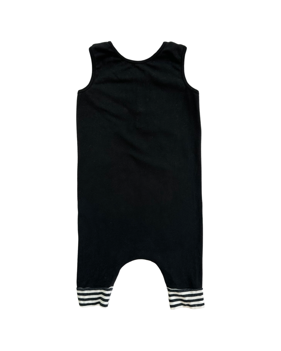 2T Toddler Boy RAGS to Raches Black Romper