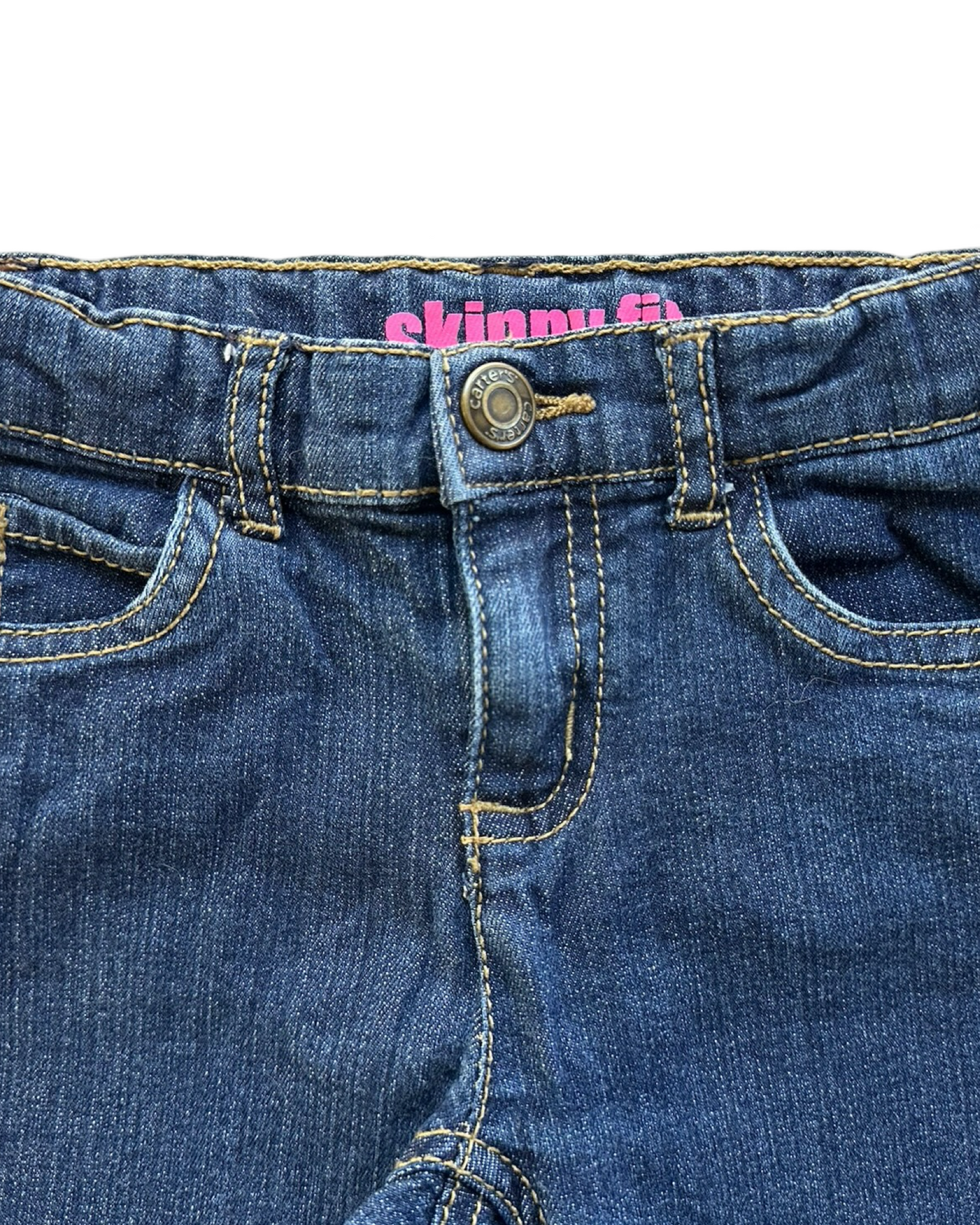 4T Toddler Girl Carters Skinny Fit Blue Jeans