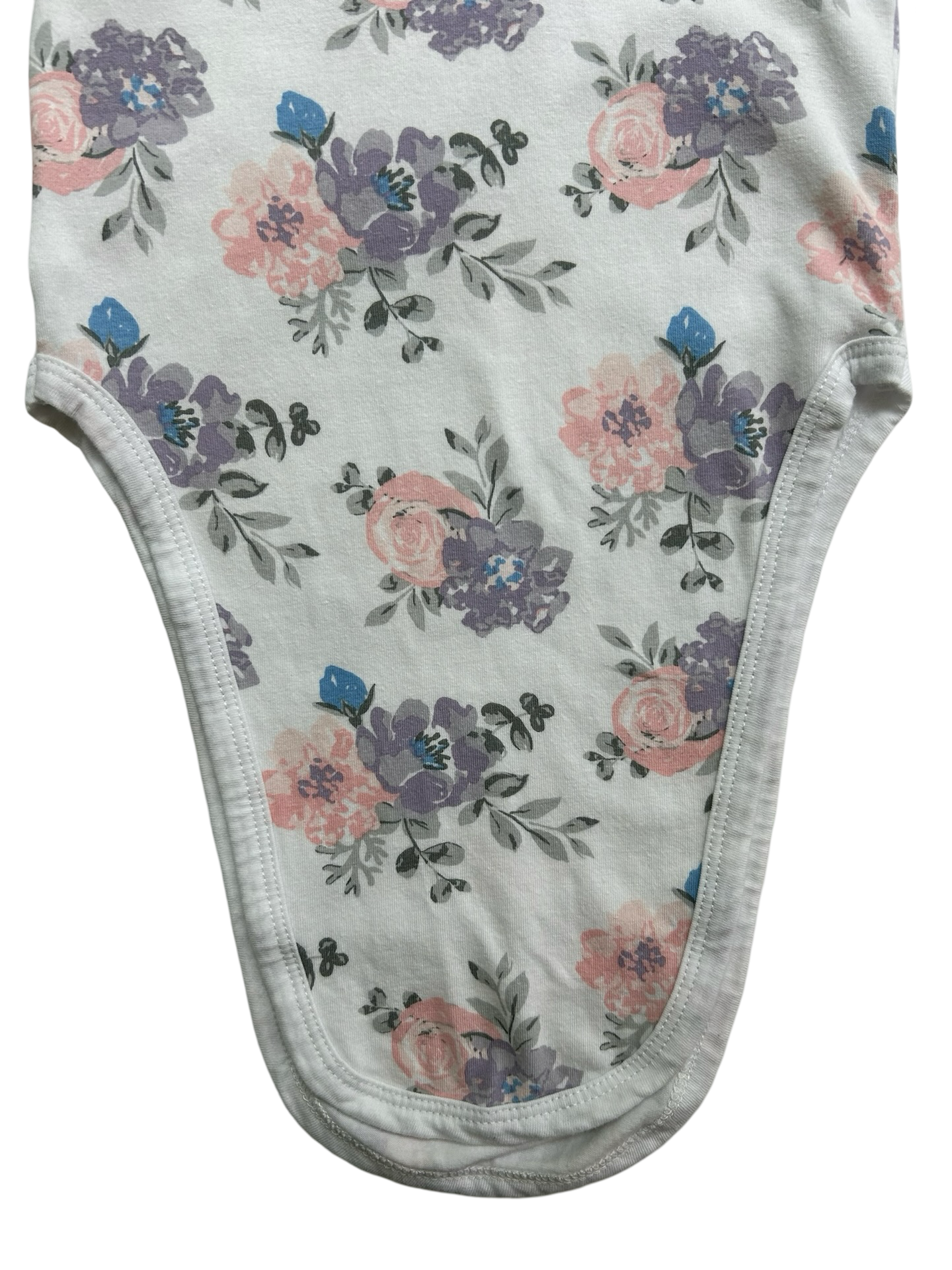 3M Baby Girls Baby Essentials Floral Knotted Nightgown.