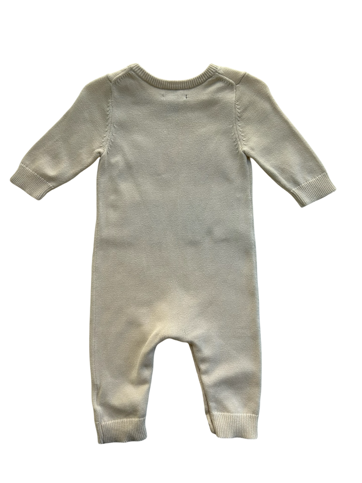 3-6M Baby Girl Boy Baby Gap Cream 100% Love Romper