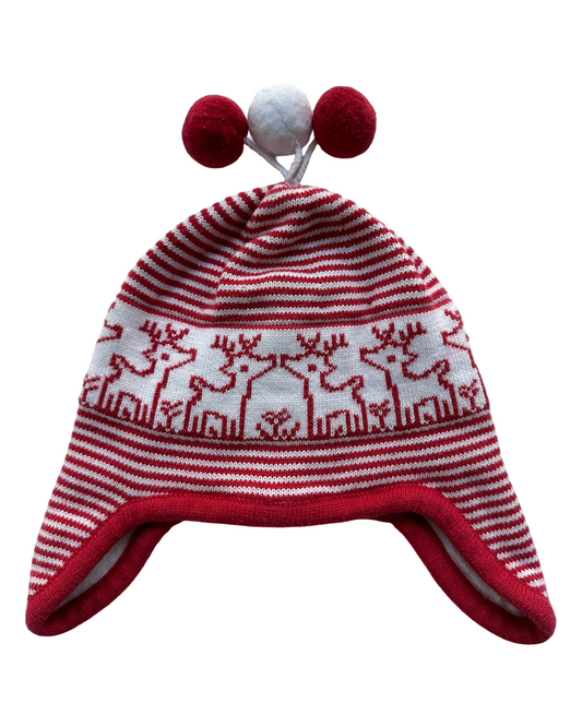 MD 3M -6M Babies Girls / Boys Kissy Kissy Christmas Hat