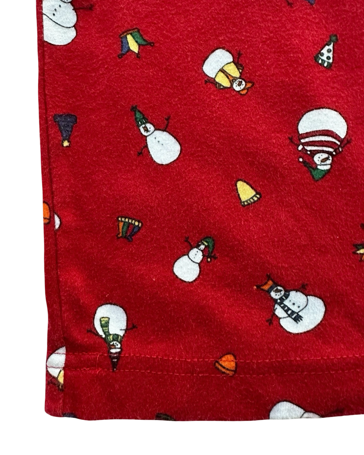 6T-7T Toddler Girls Talbots  Kids Holiday Christmas Snowman ⛄️ Mock Neck Sweater