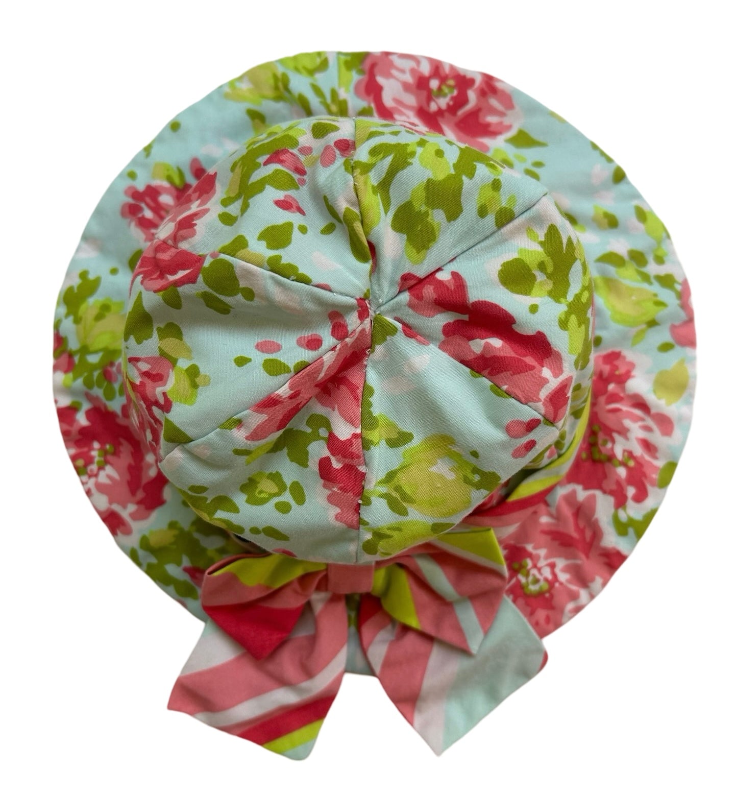 3M - 6M  Baby Girl Bonnie Baby Floral RuffleButts Bubble Romper Set 2 Pieces.