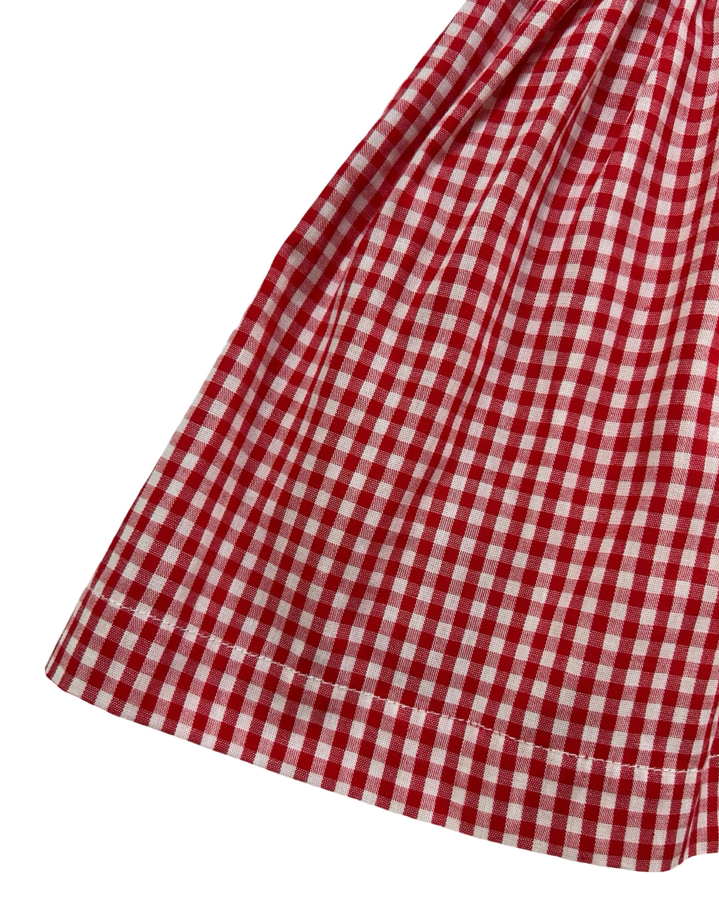 4T Toddler Girls Boutique Checkered Skirt With A White Bow And Bottoms On The Waistband
