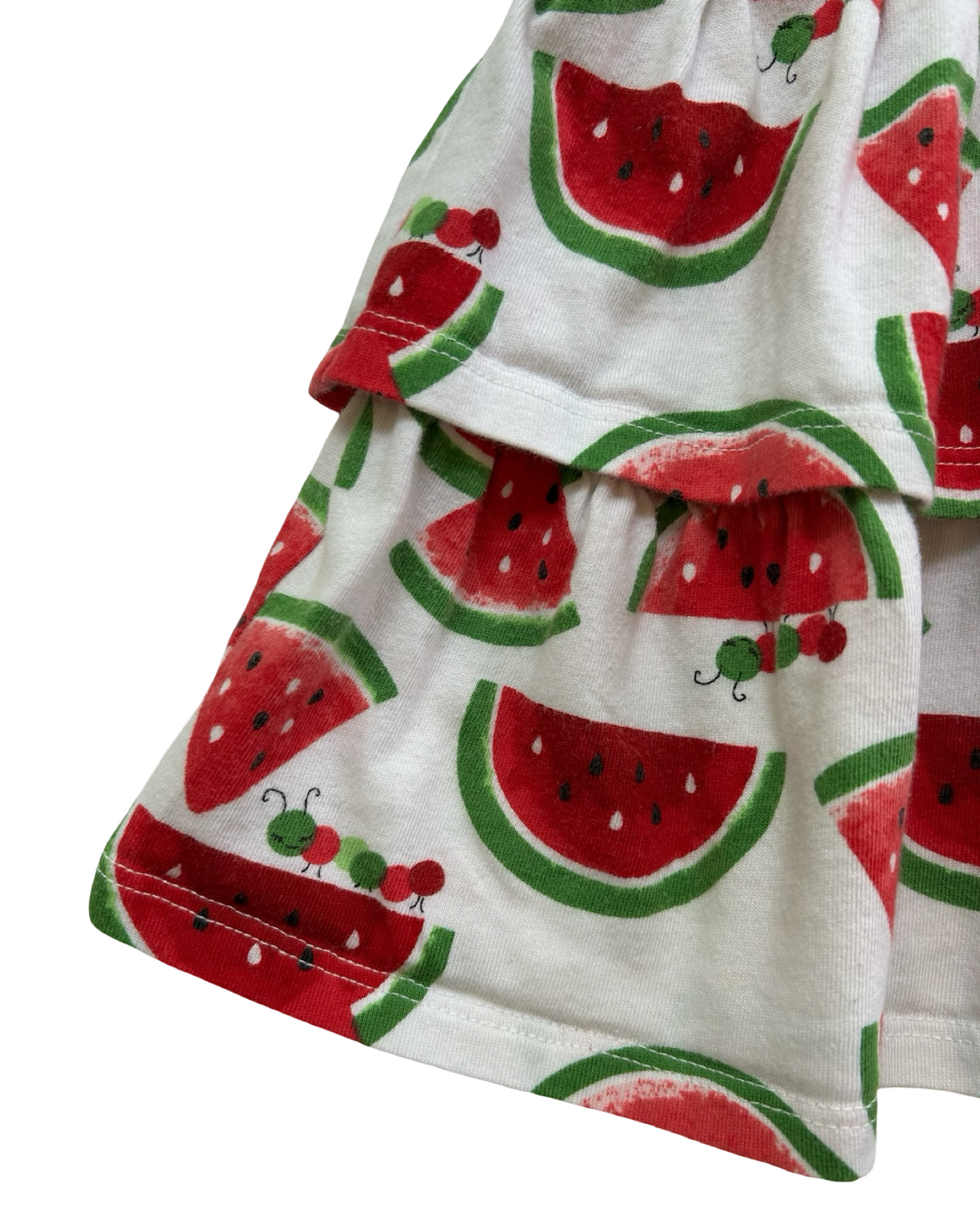 4Y Toddlers Girls Crazy 8 Watermelon 🍉 🍉 Ruffle Skirt