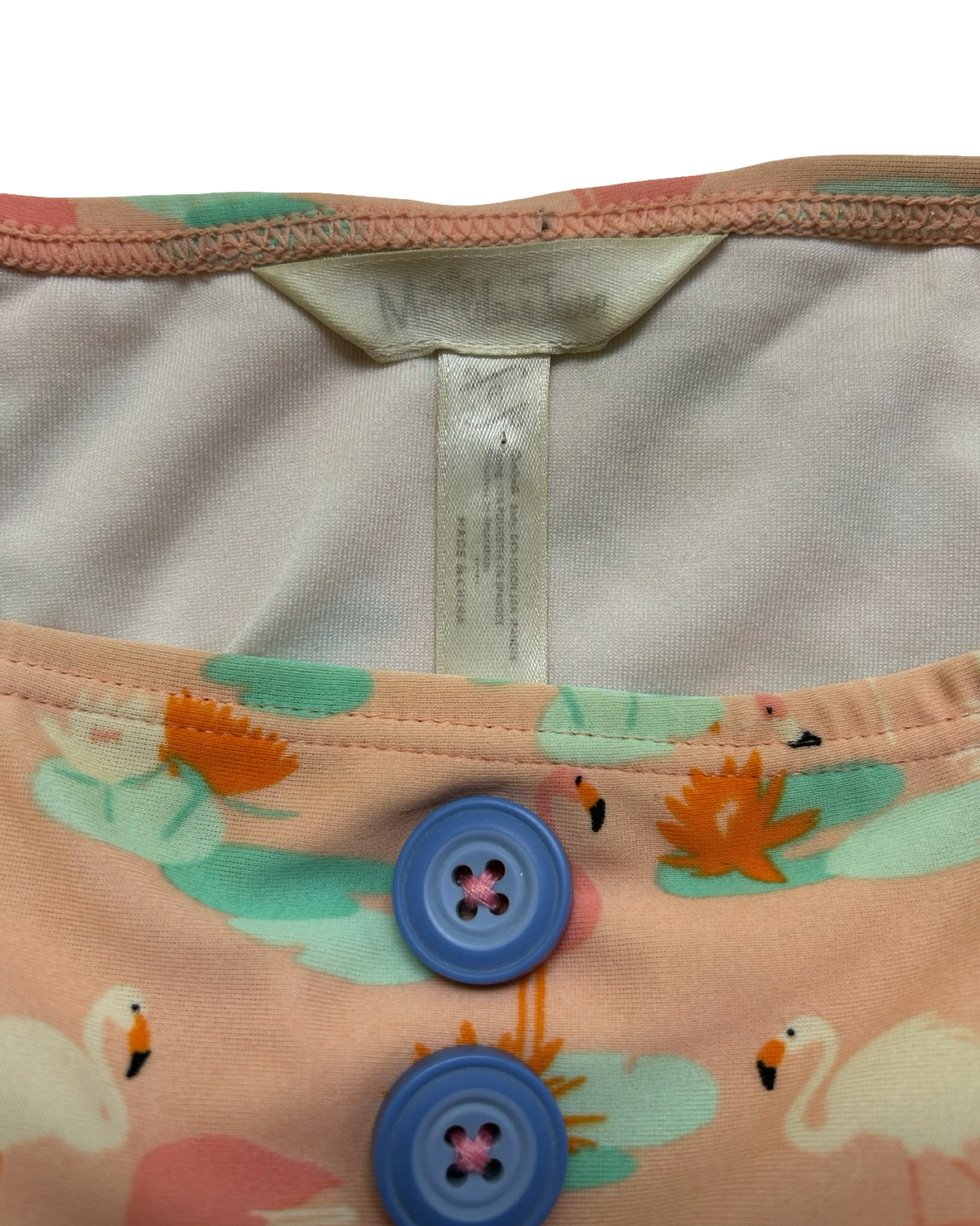 6T Toddlers Girls Matilda Jane The Adventure Begins Slip and Slide Flamingo Swimsuit.