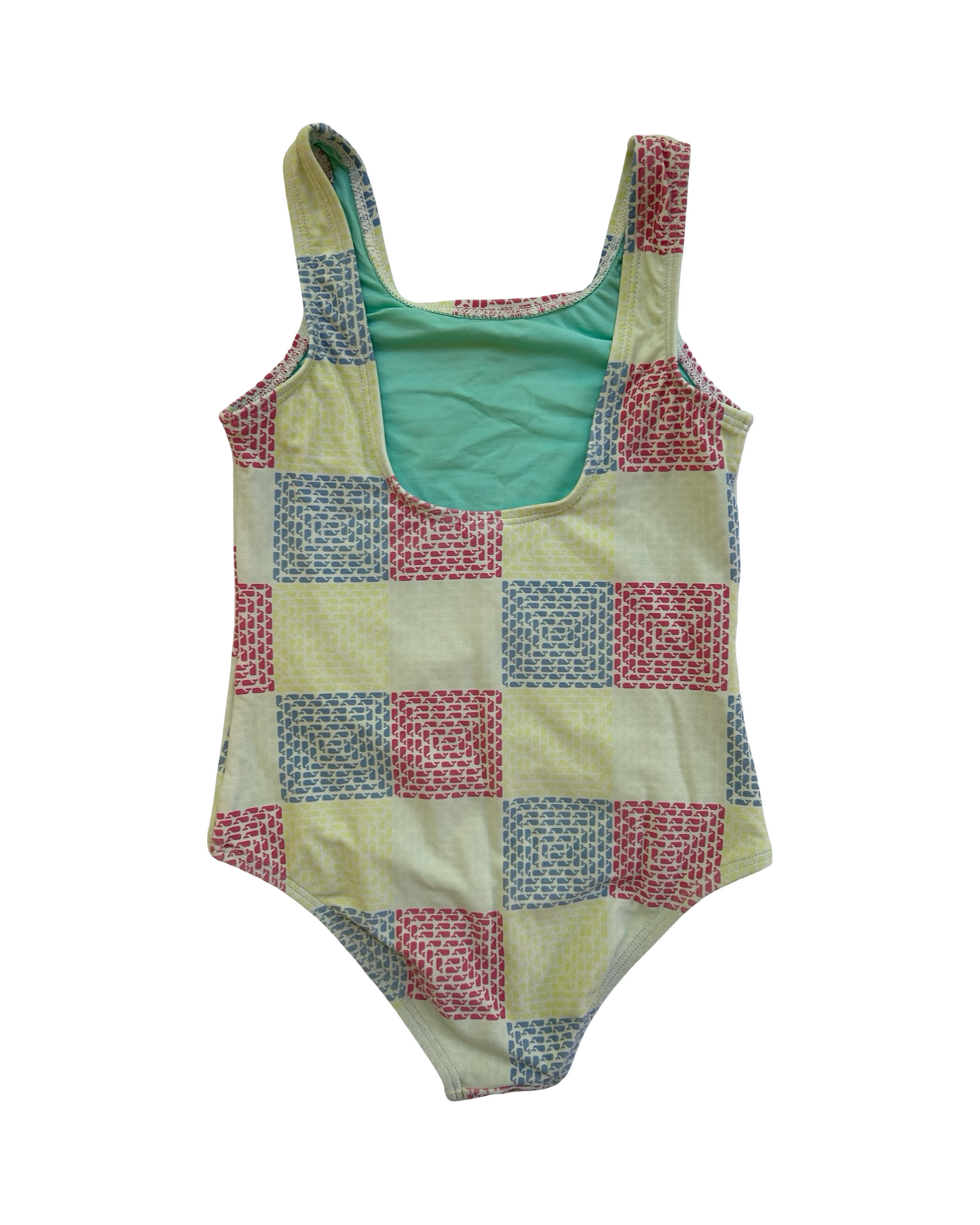 XS 4T Toddler Girls Vineyard Vines Patchwork Swimsuit 🩱