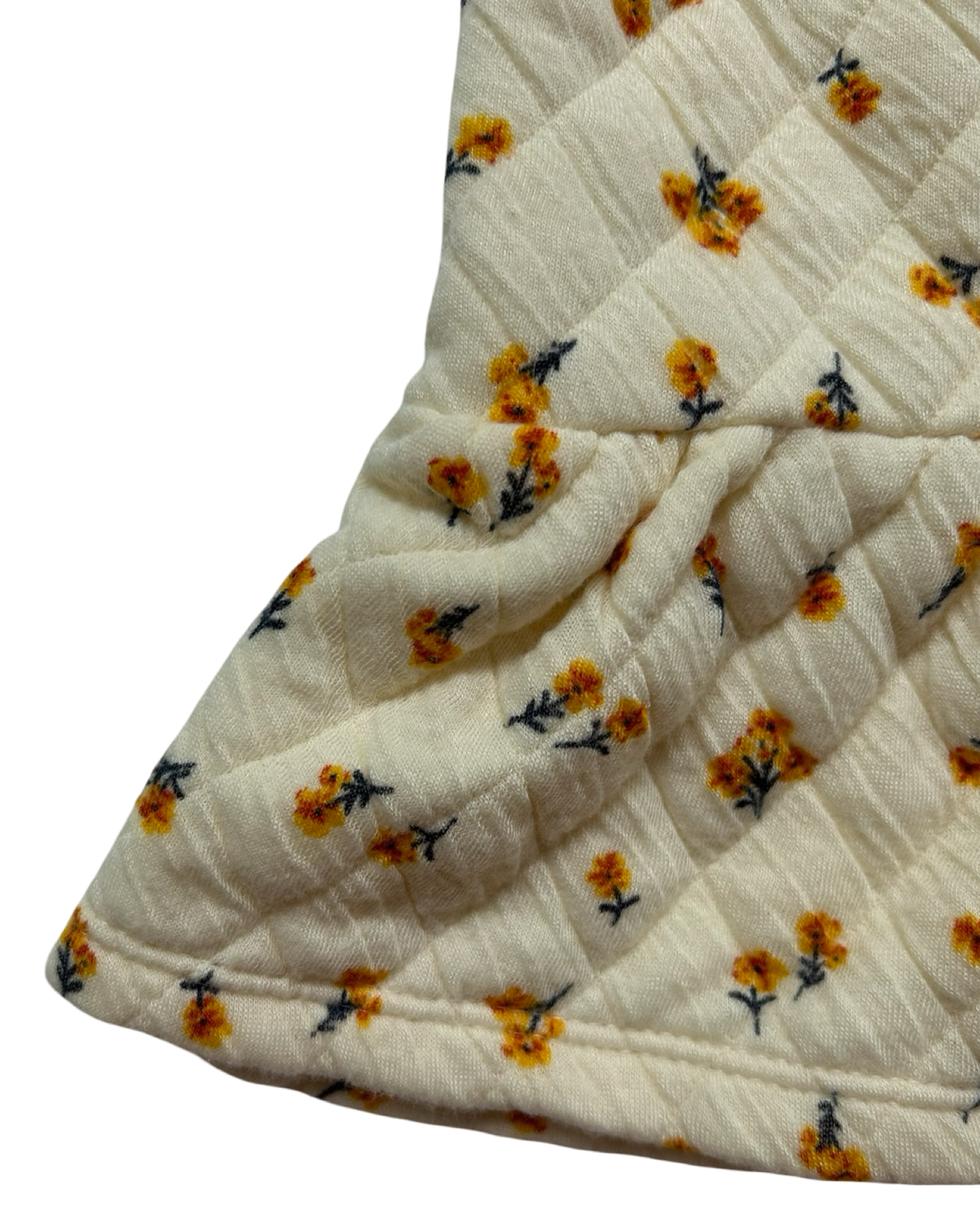 18M Baby Girls Nicole Miller Floral Quilted Outfit One Piece Dress.