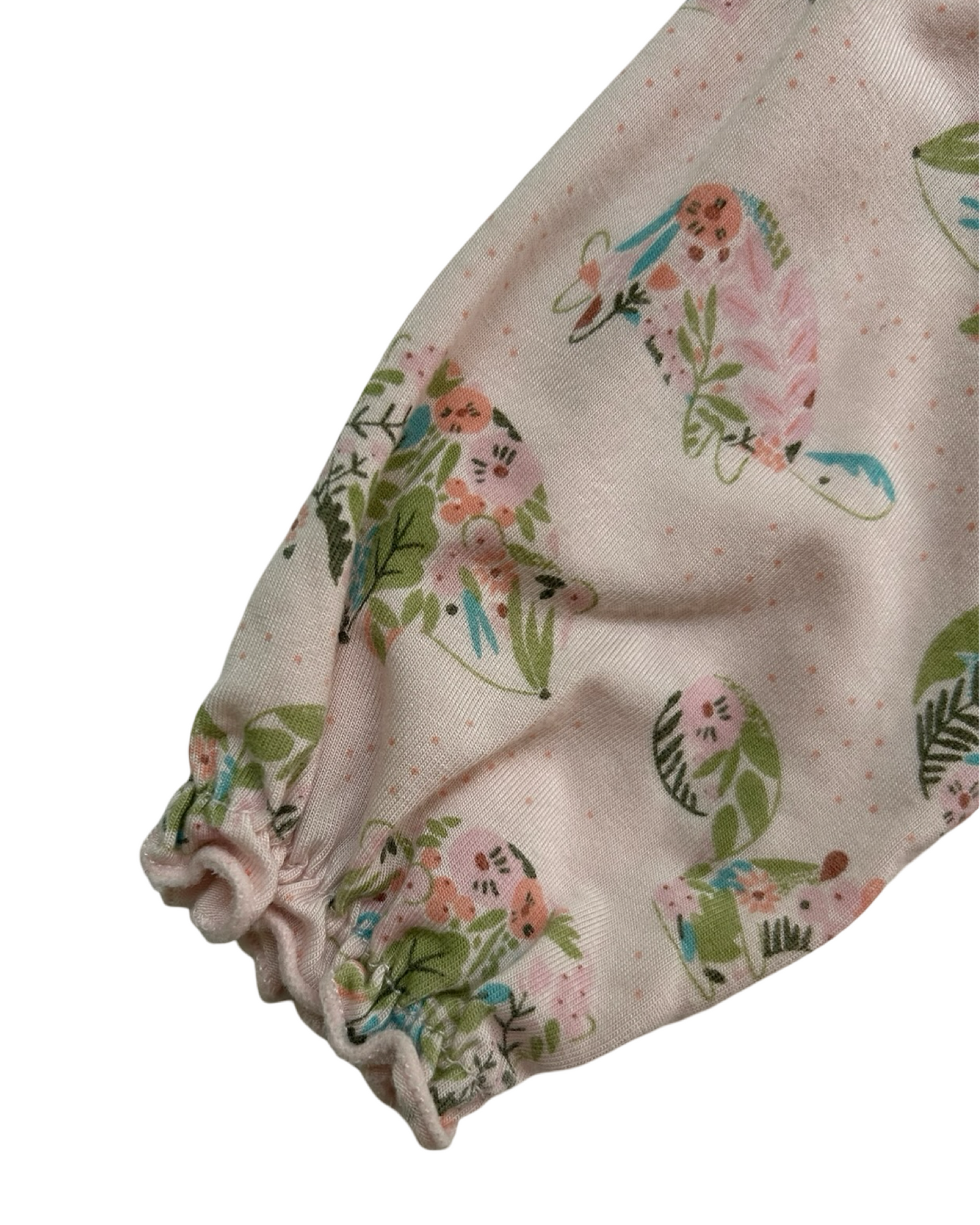 6M-9M Baby Girls Magnetic Me Floral Squirrel Dress.