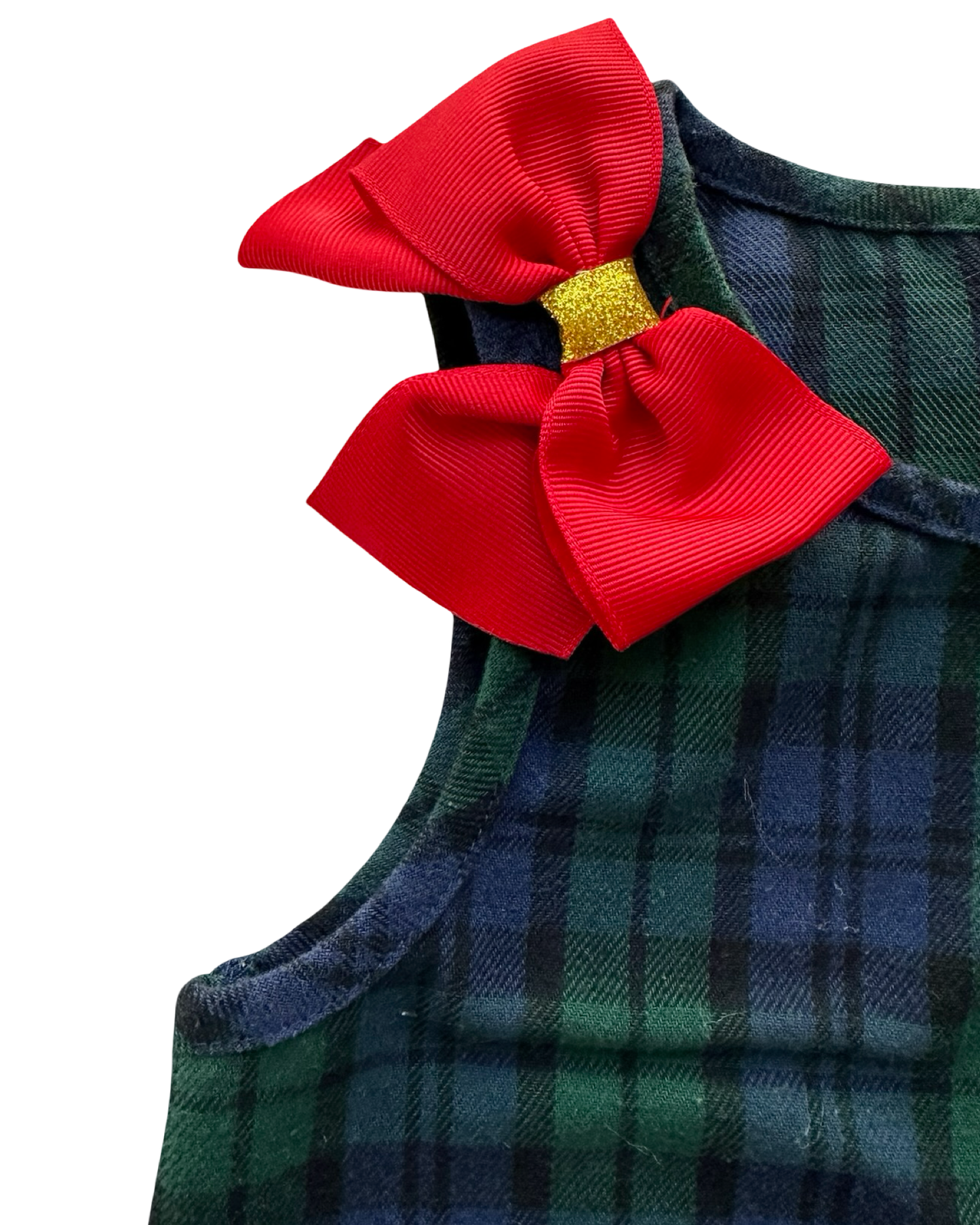 4T Toddler Girls Rare Editions Santa Sleigh Appliqué Christmas Dress