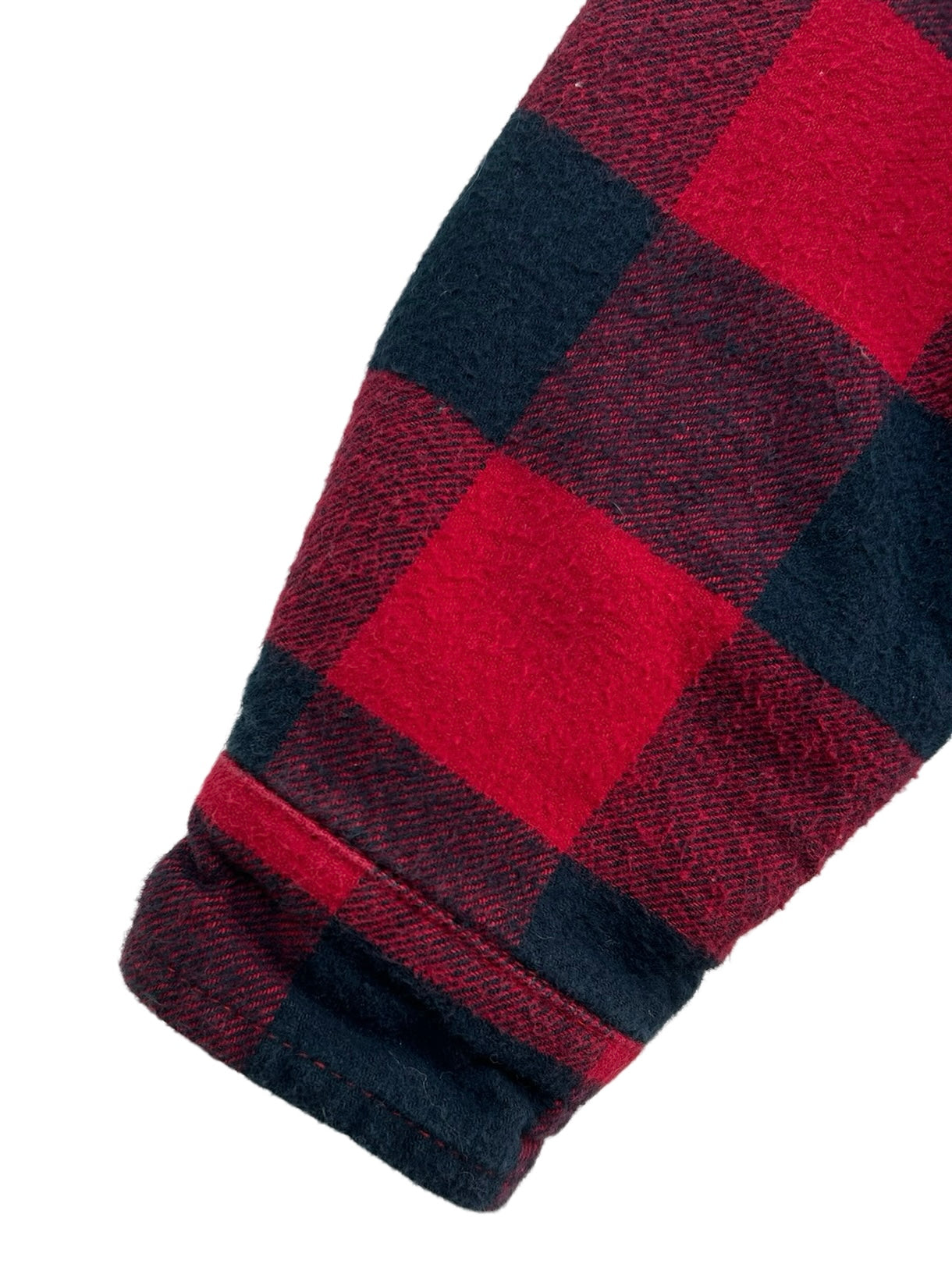 18M-24M Baby Boy Little Bipsy Long Sleeve Plaid Shacket Top Fleece Lined