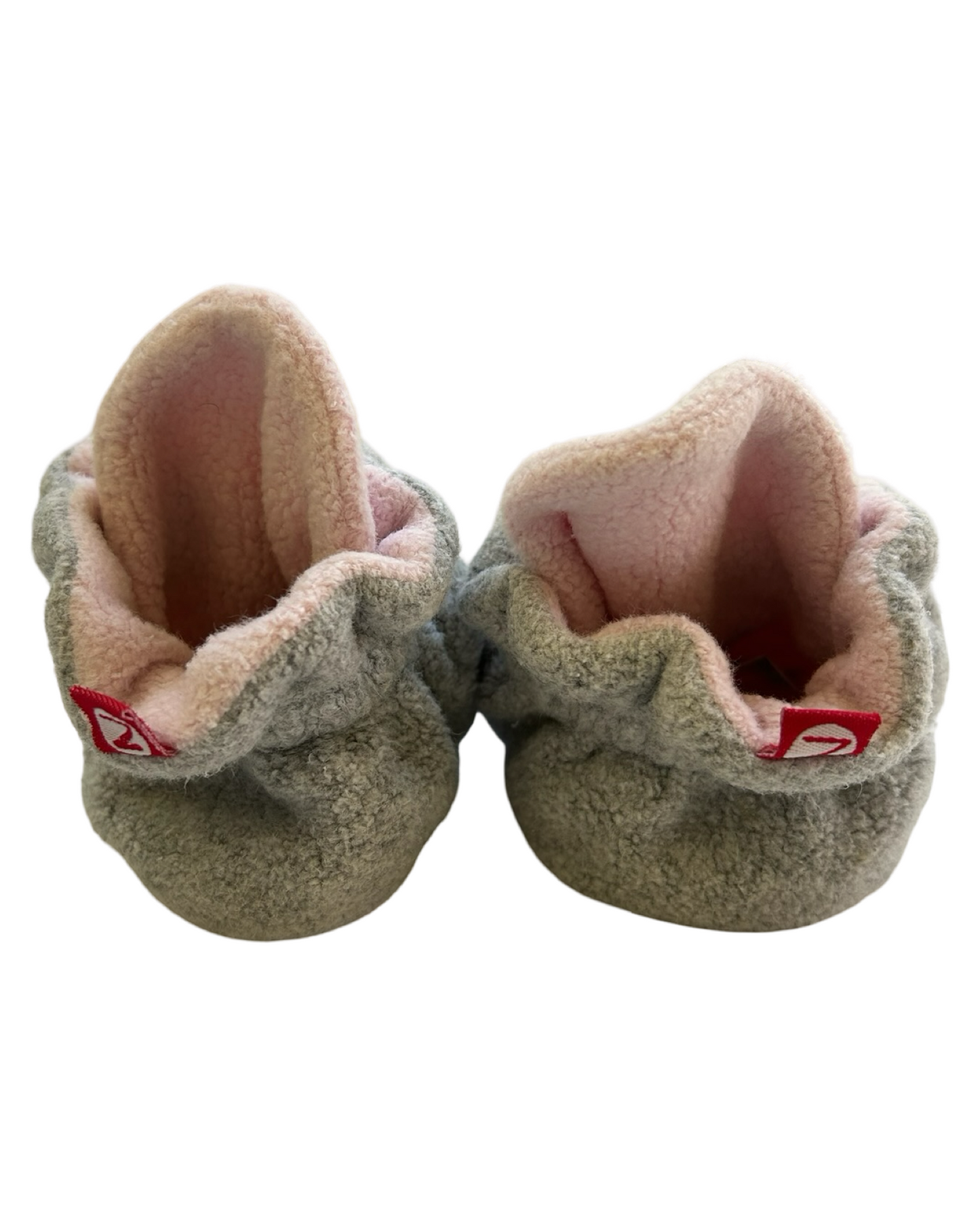 18M Baby Girls Zutano Cozie Fleece Booties Slippers
