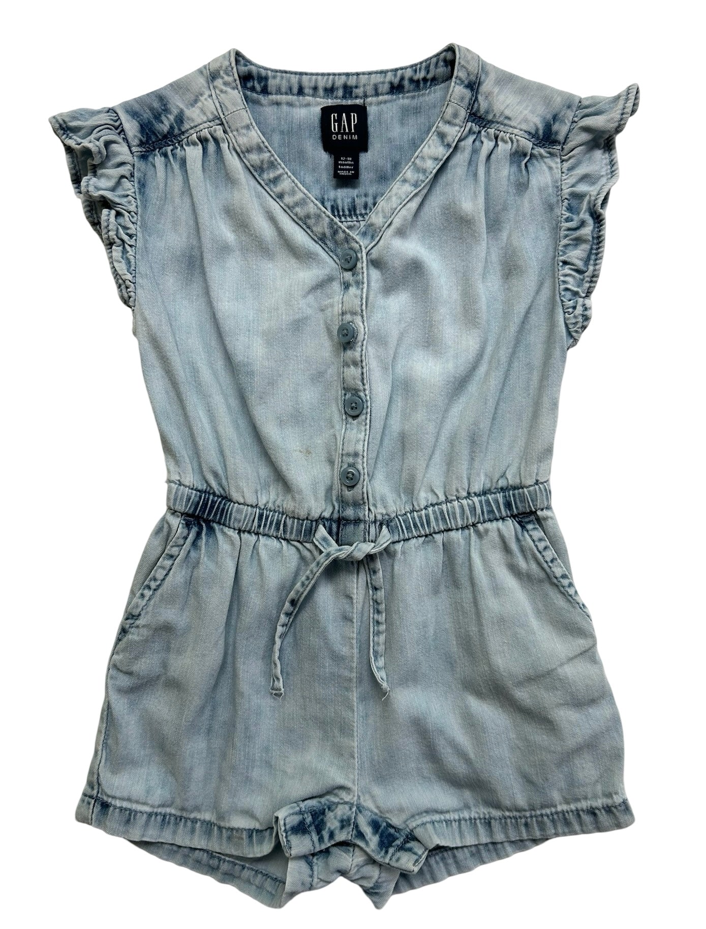 12M-18M Baby Girl Gap Demin Romper