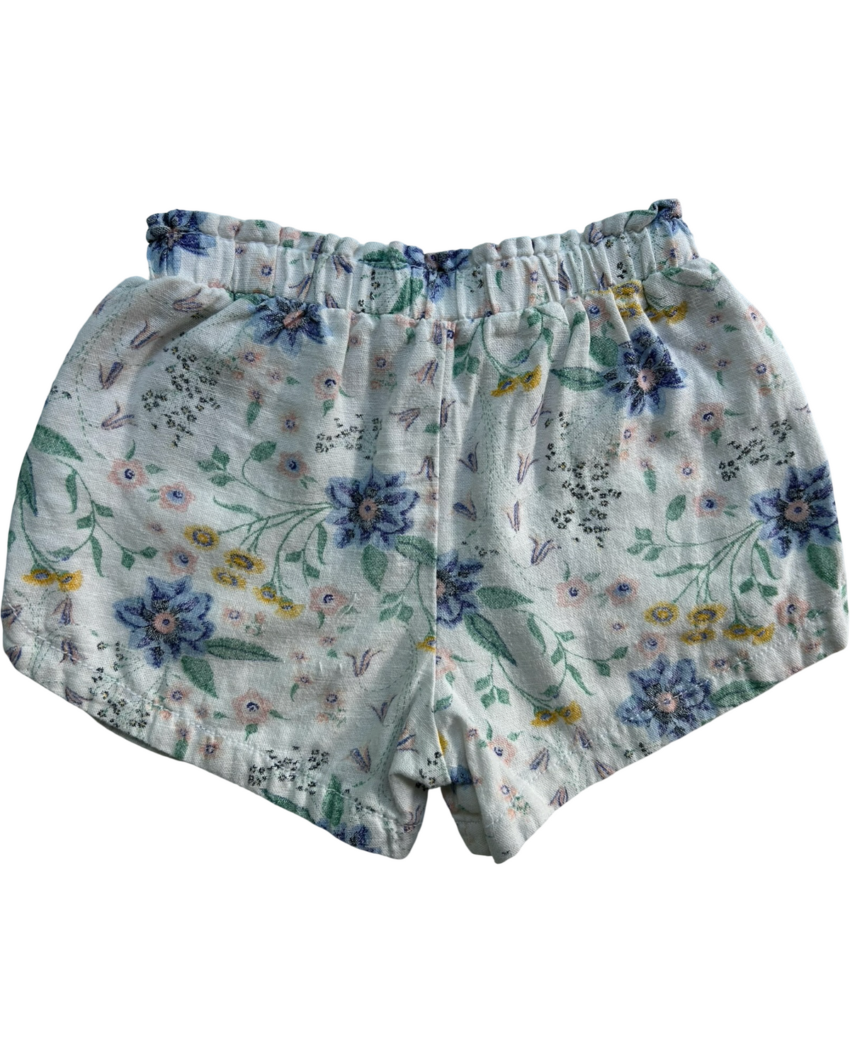 4T-4A Toddlers Girls Old Navy Floral Pull-On Waistband Short.