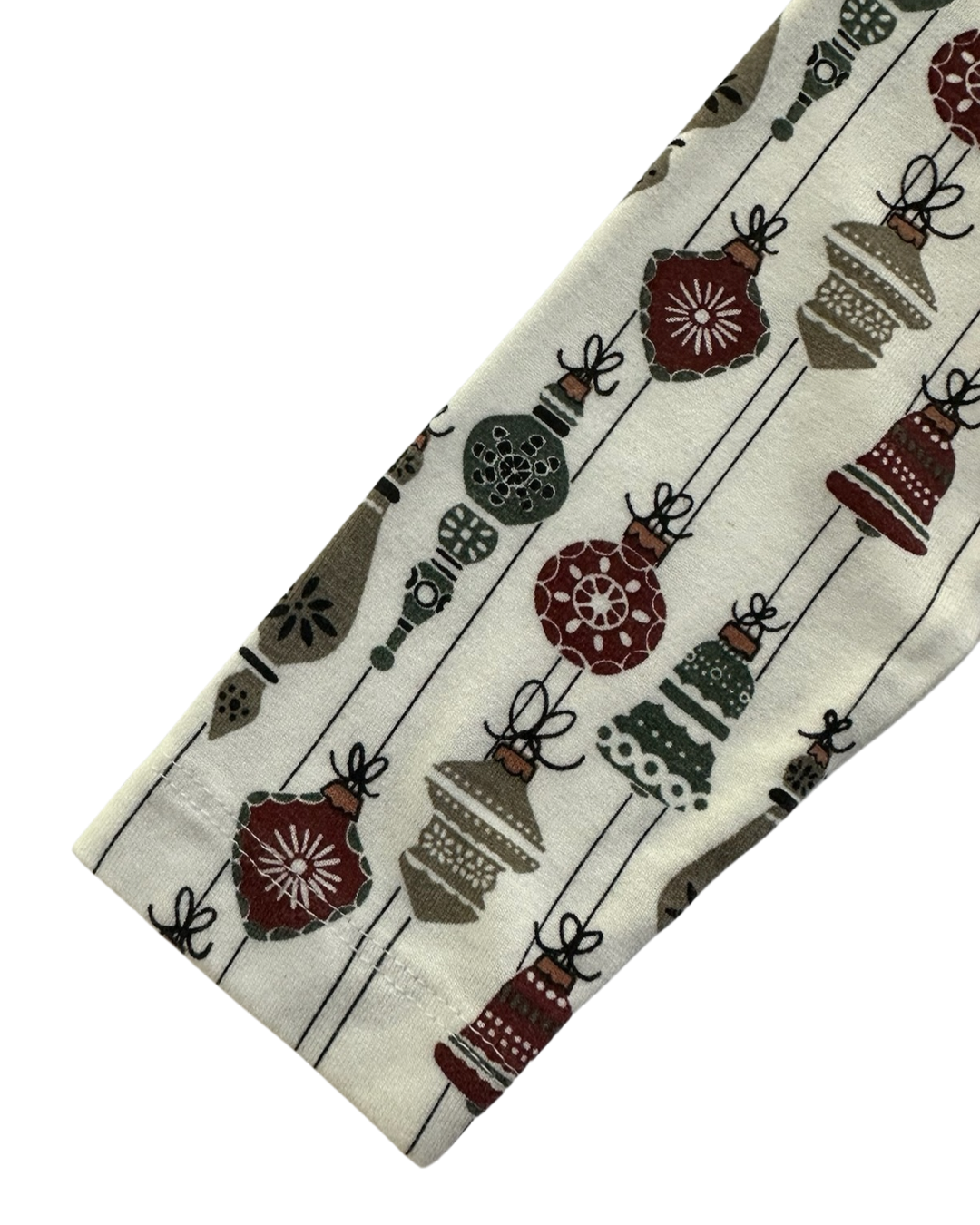 18M-24M Baby Girl Kate Quinn Bamboo Christmas Ornament Romper