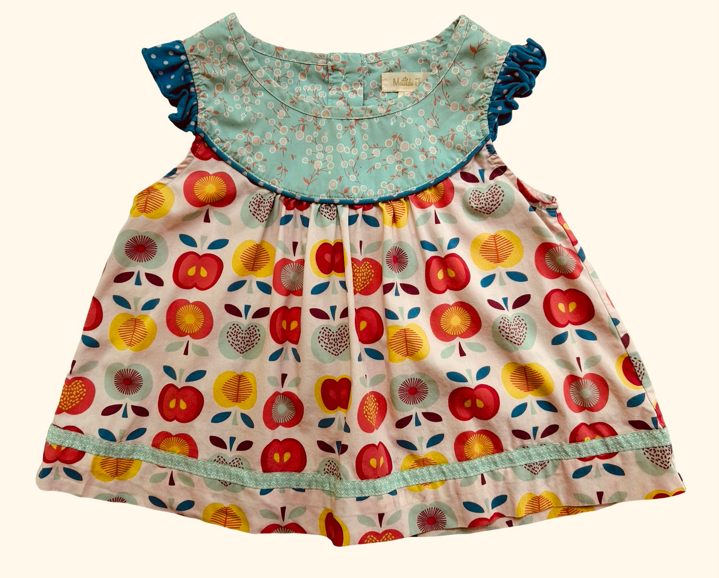 4T Toddler Girl Matilda Jane Lucia Shabby Apple Tunic Top