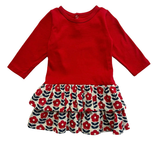 6M Winter Water Factory Long  Sleeve Little Girls Dress Organic.