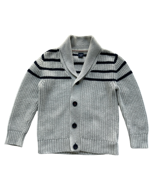2T Toddler Boys Baby Gap Cream Cardigan Sweater.