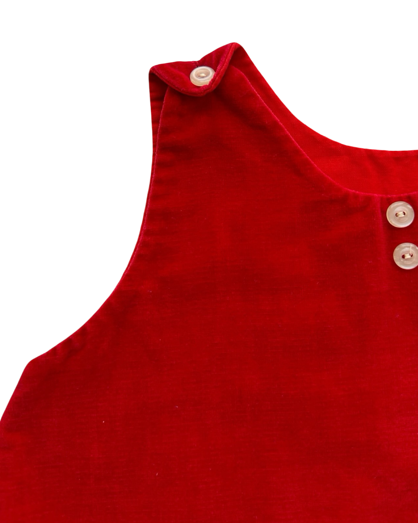 3M Baby Girl Vintage Velvet Tunic Top