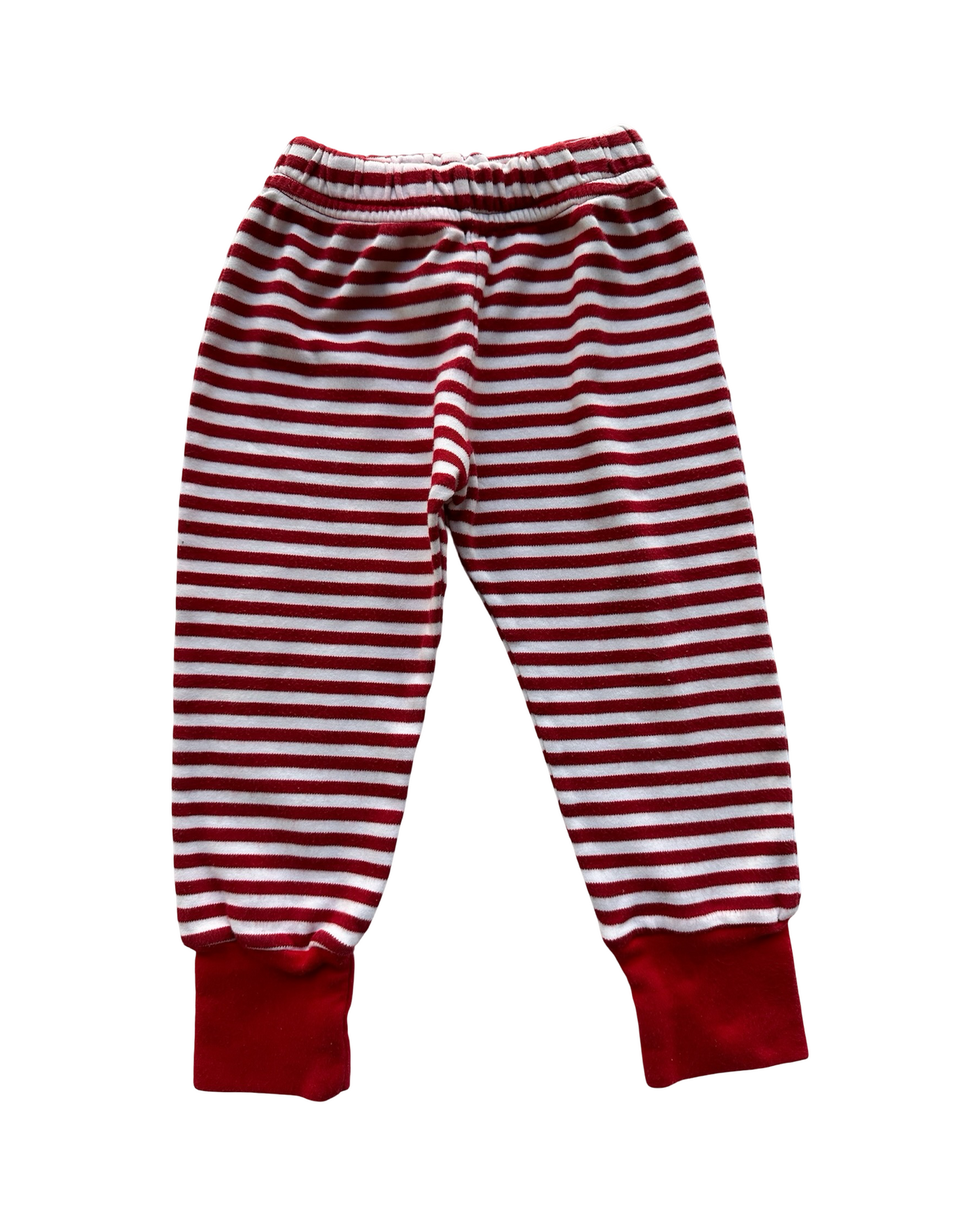 3M - 6M Baby Boy Squiggles Striped Christmas PJs 2 pc set