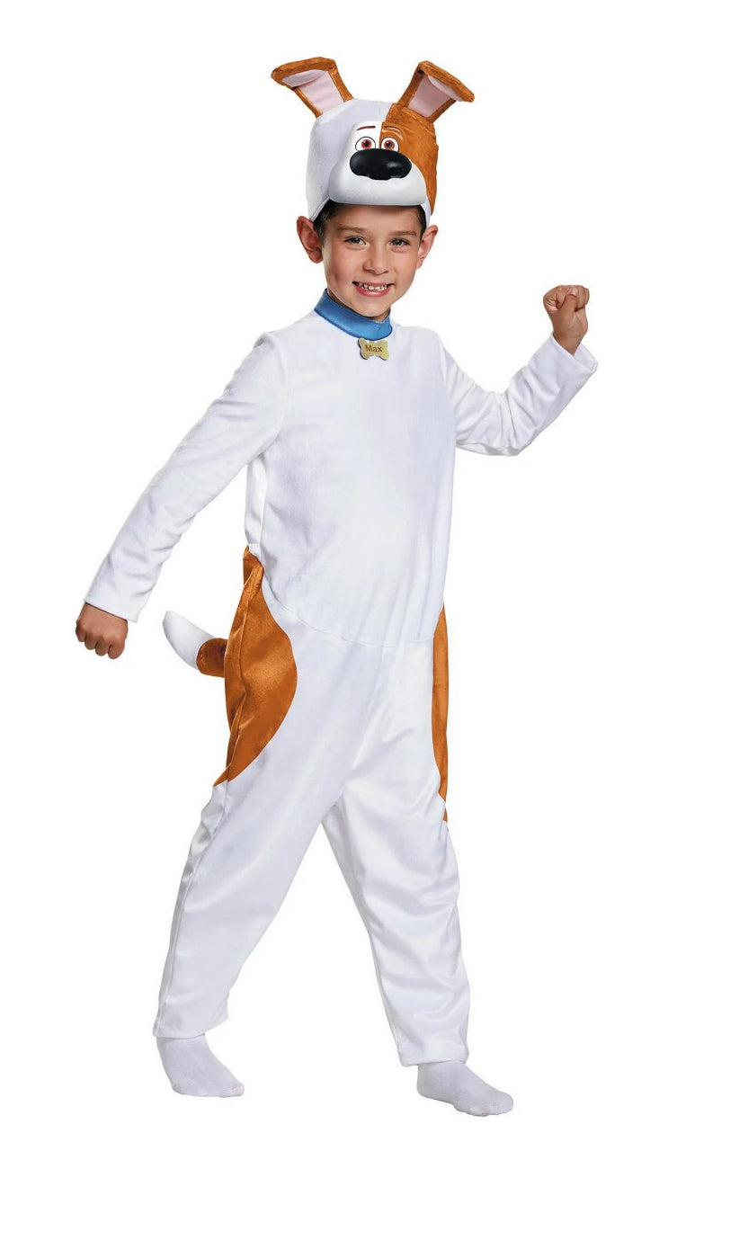 5T /6x Toddler Boy / Girl Max from The Secret Life of Pets Dog Costume