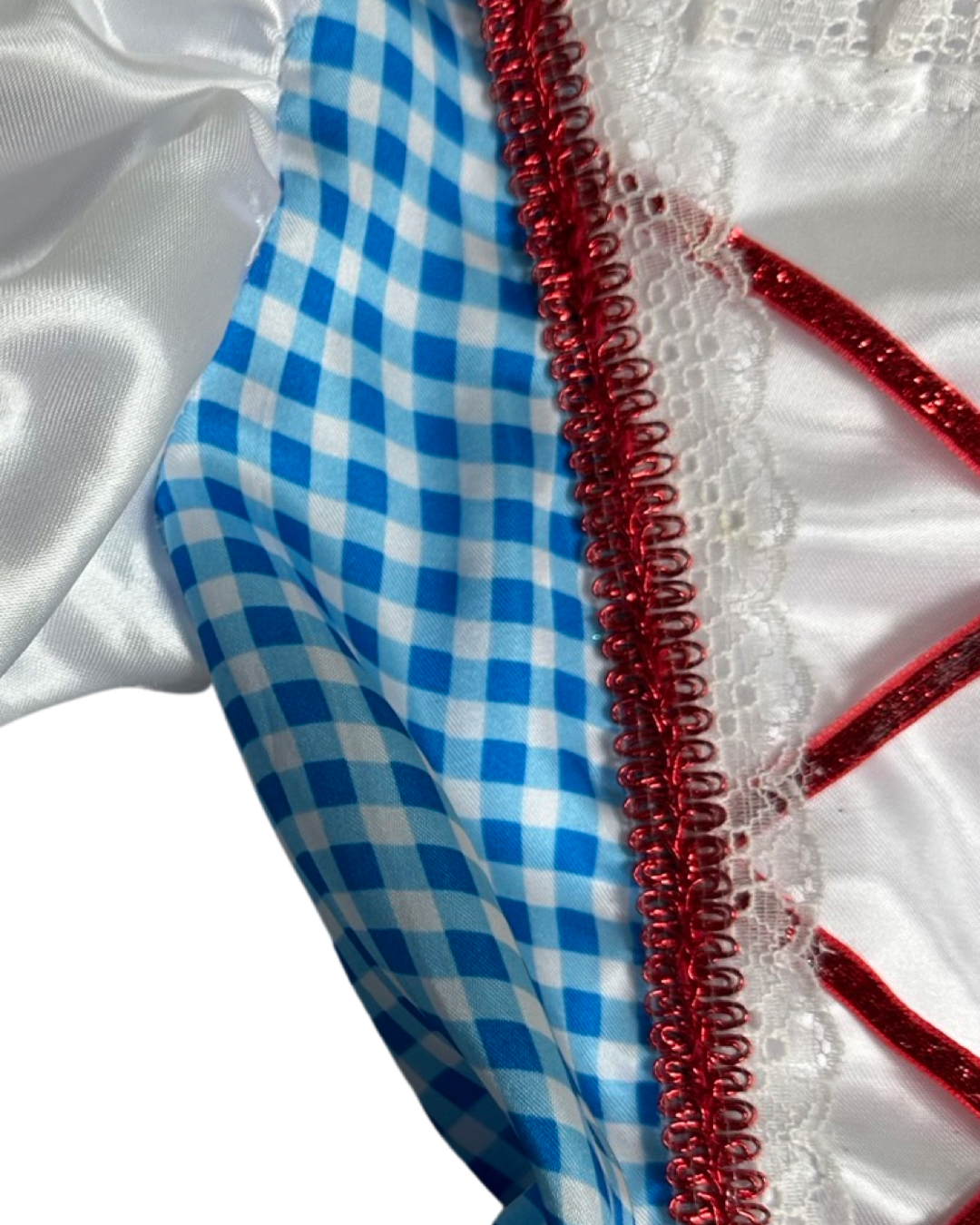7/8 medium Girls Rubies Wizard of OZ Dorthy Costume Dress