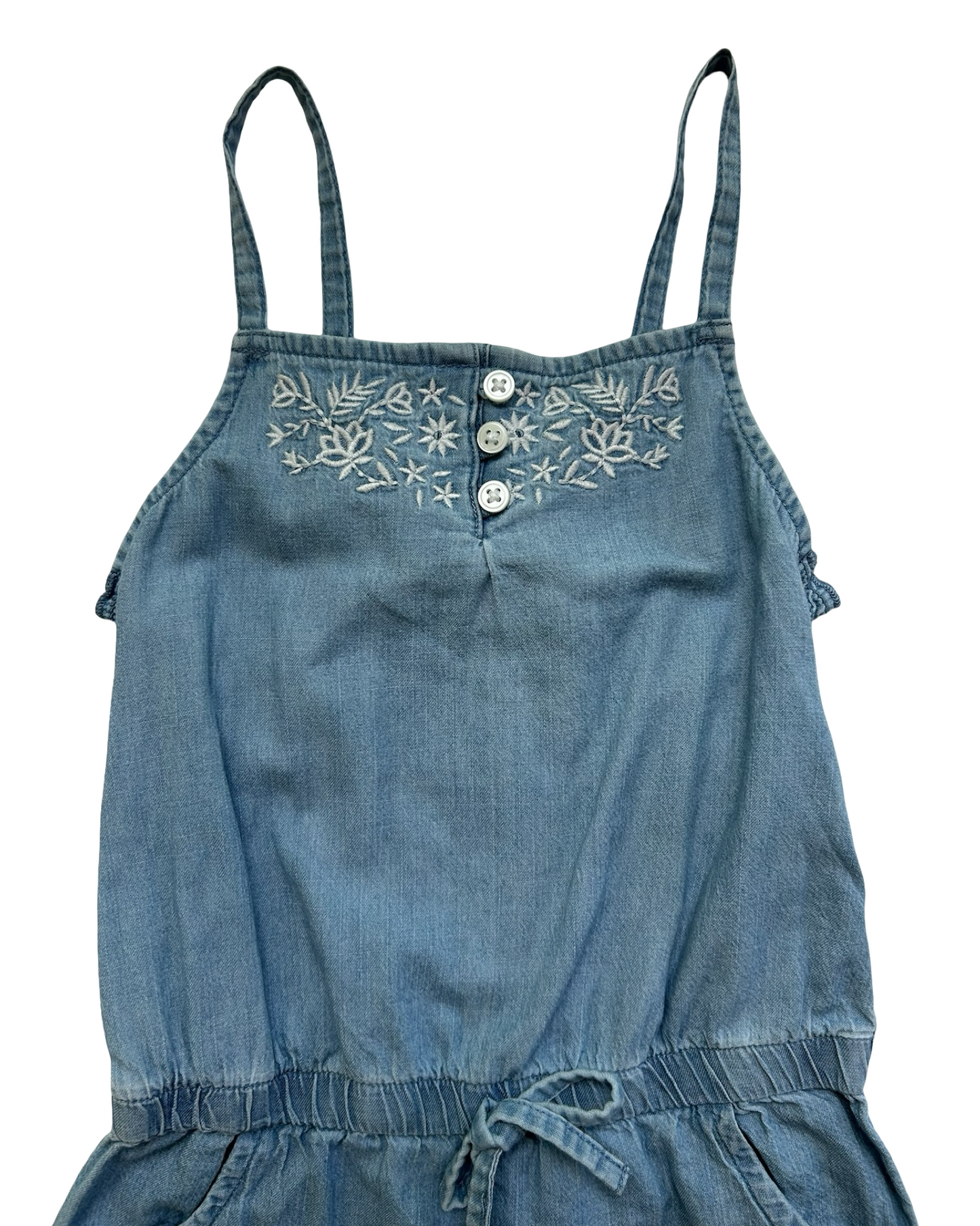 4T Toddlers Girls Carter’s Blue Denim Romper.