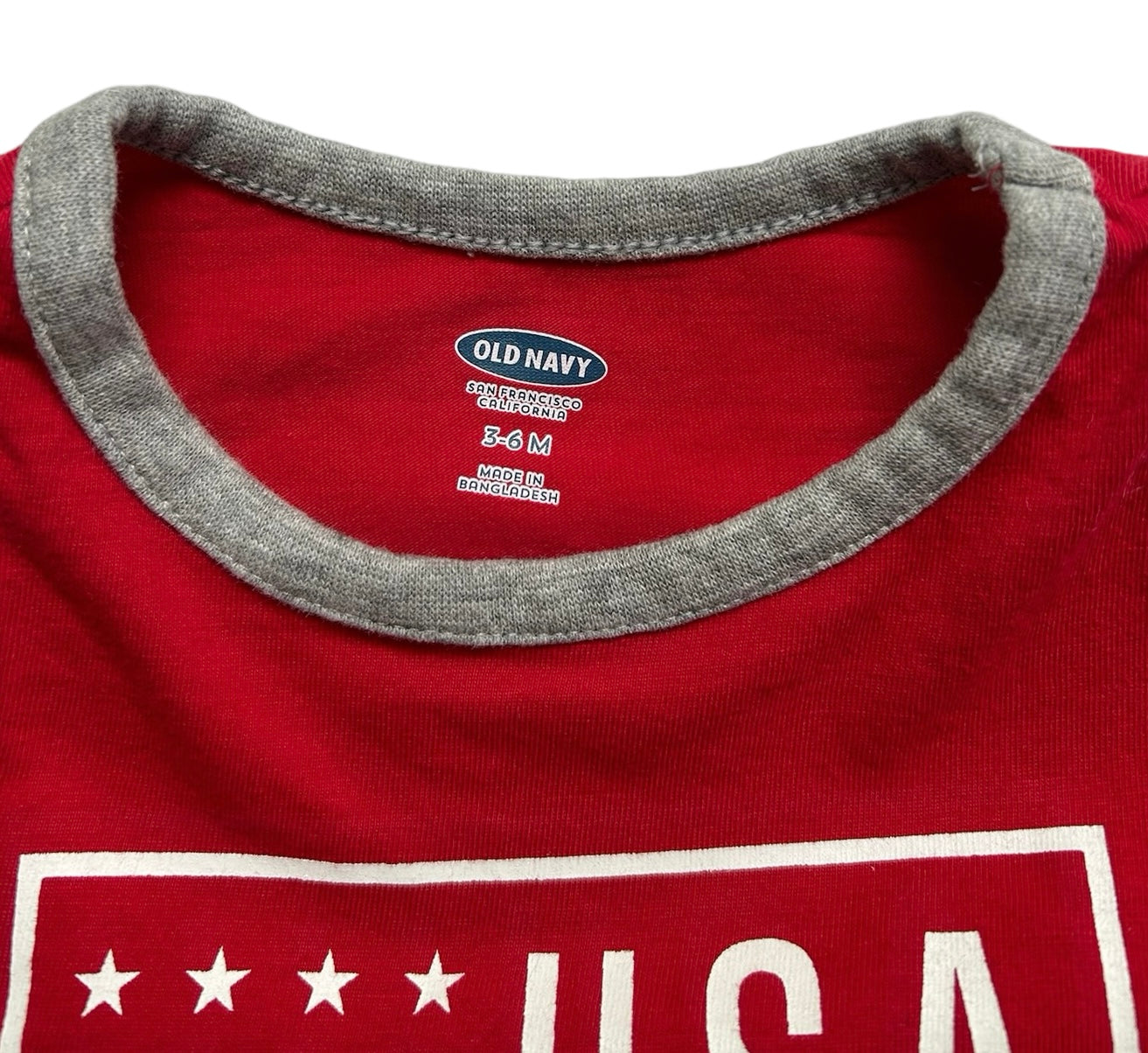 3-6M Baby Boy Old Navy USA Flag Tank Top