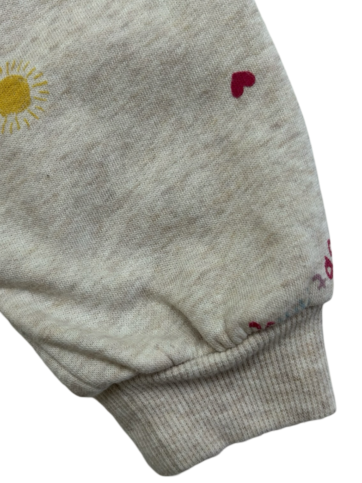 4T Toddler Girl’s Old Navy Drop-Shoulder Fleece Crew-Neck Sweatshirt ❤️ ☀️ 🌈