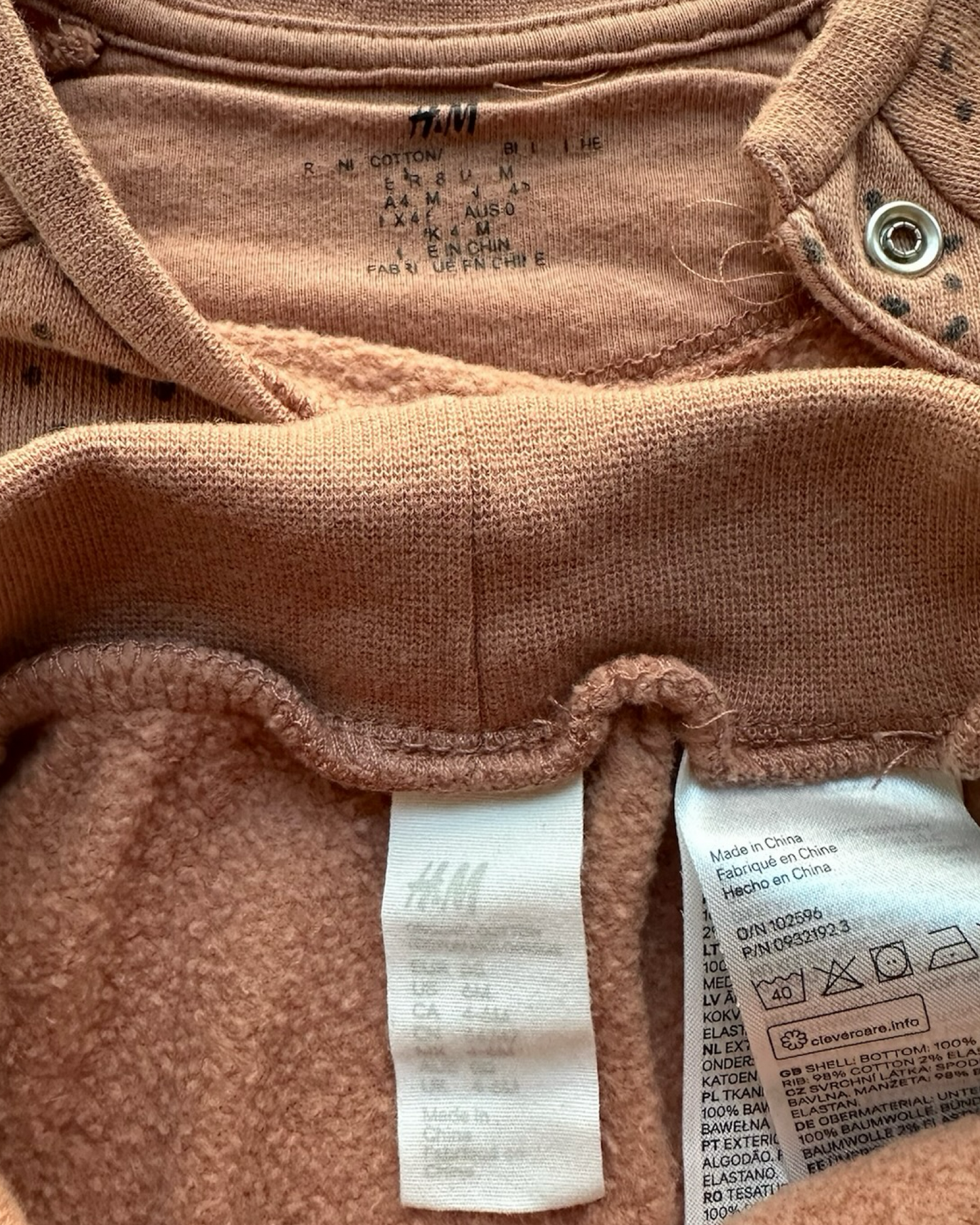 6M Baby Girls H&M Sweatshirt And Pant 2 Pieces Set
