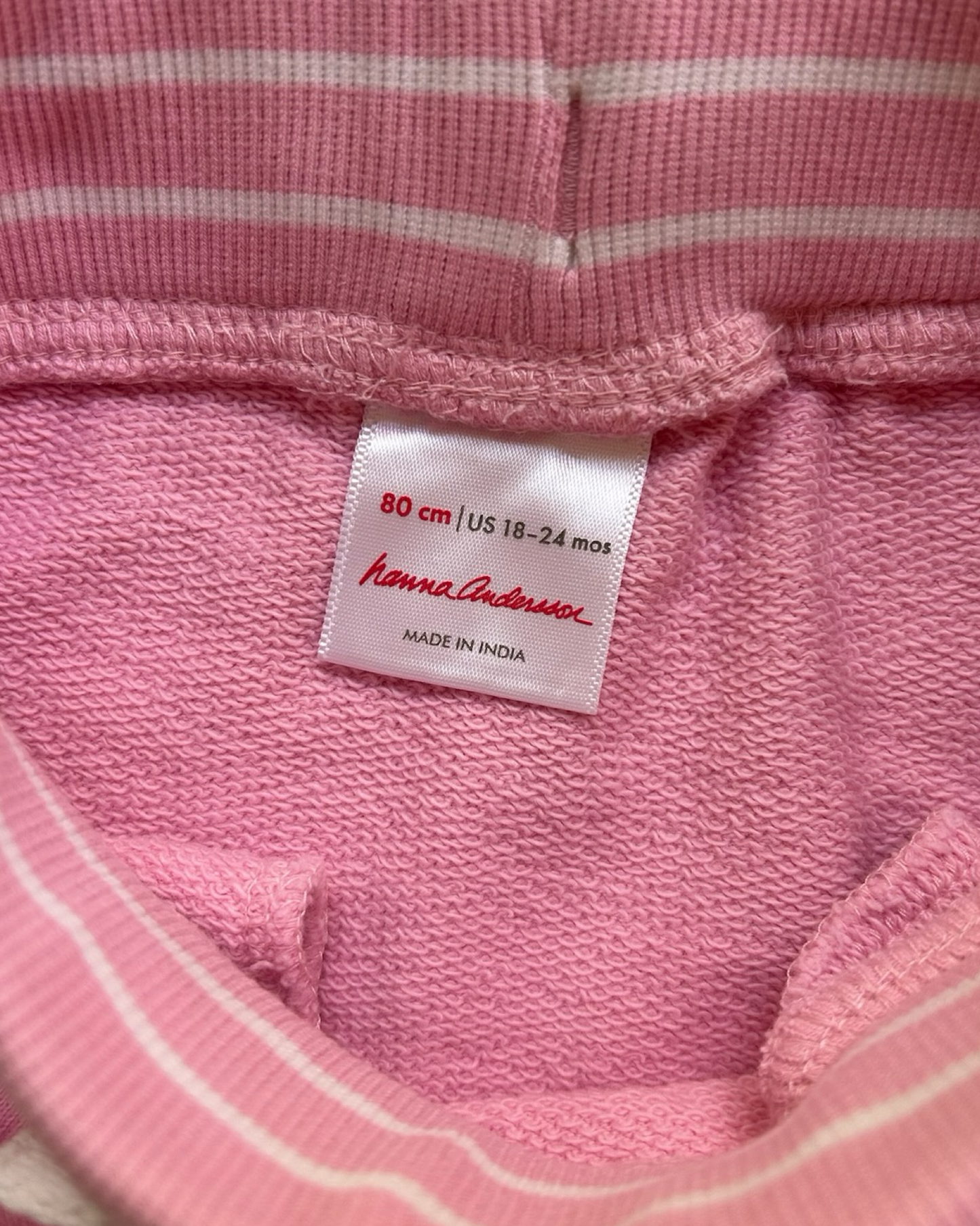 12M-18M Hanna Andersson Bright Basic Pants In French Terry.