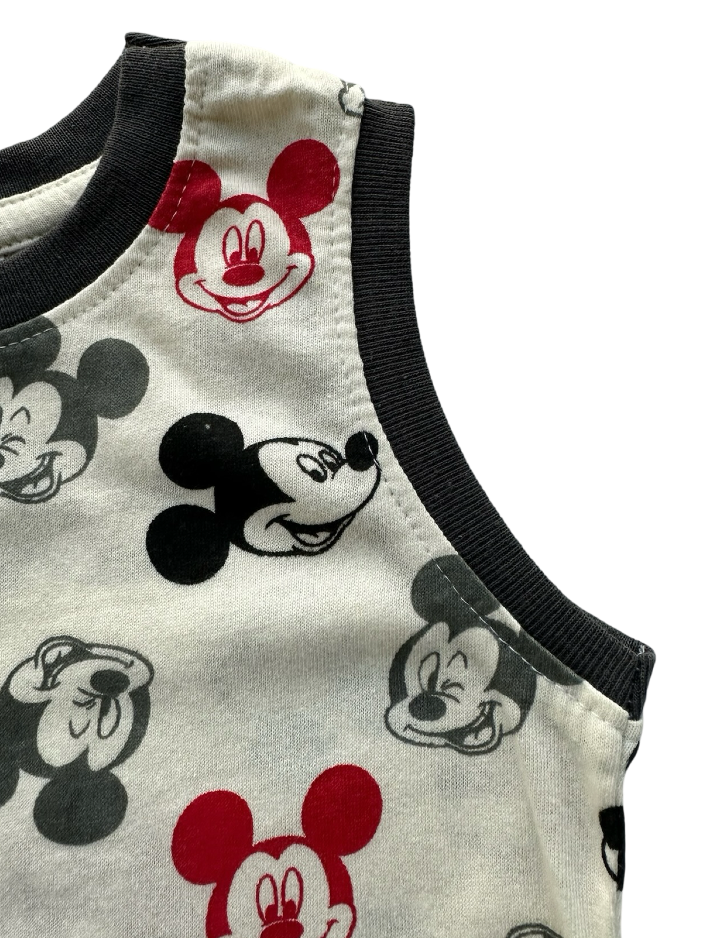 24M Baby Boys Disney Mickey Mouse Tank Top And Short MM Print.