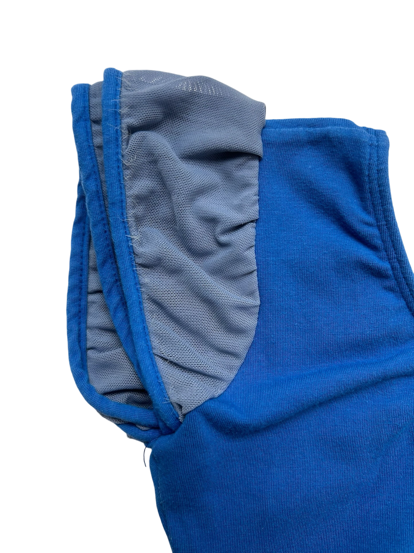 6 Youth Girls Dancina Royal Blue Dance Leotard w/ Flutter Sleeves