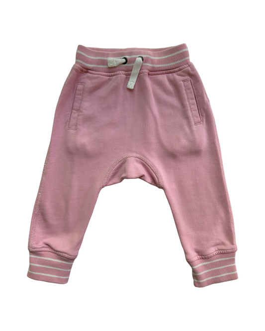 12M-18M Hanna Andersson Bright Basic Pants In French Terry.