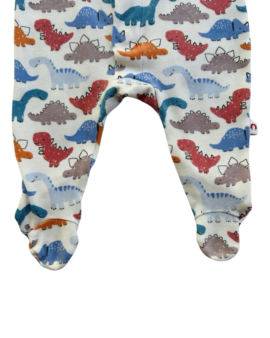 0-3M Baby Boy E=MC2 Magnetic Dinosaur Sleeper PJs