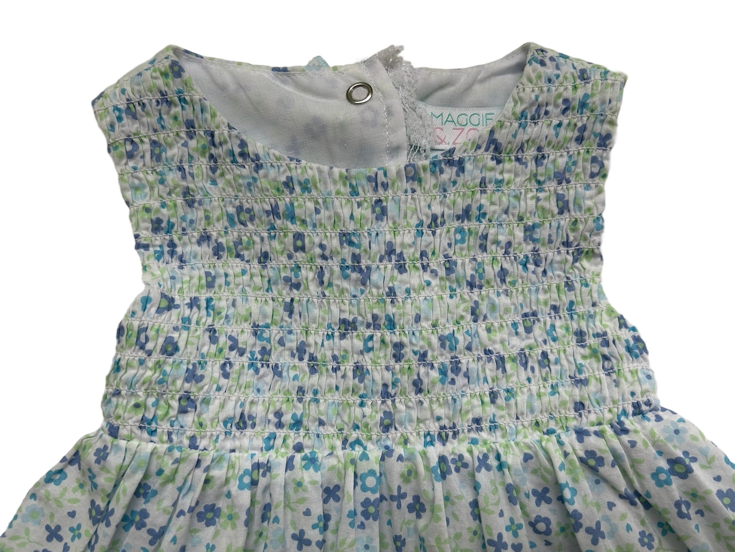 6-9M Baby Girl Maggie & Zoe Floral Dress with Bloomers