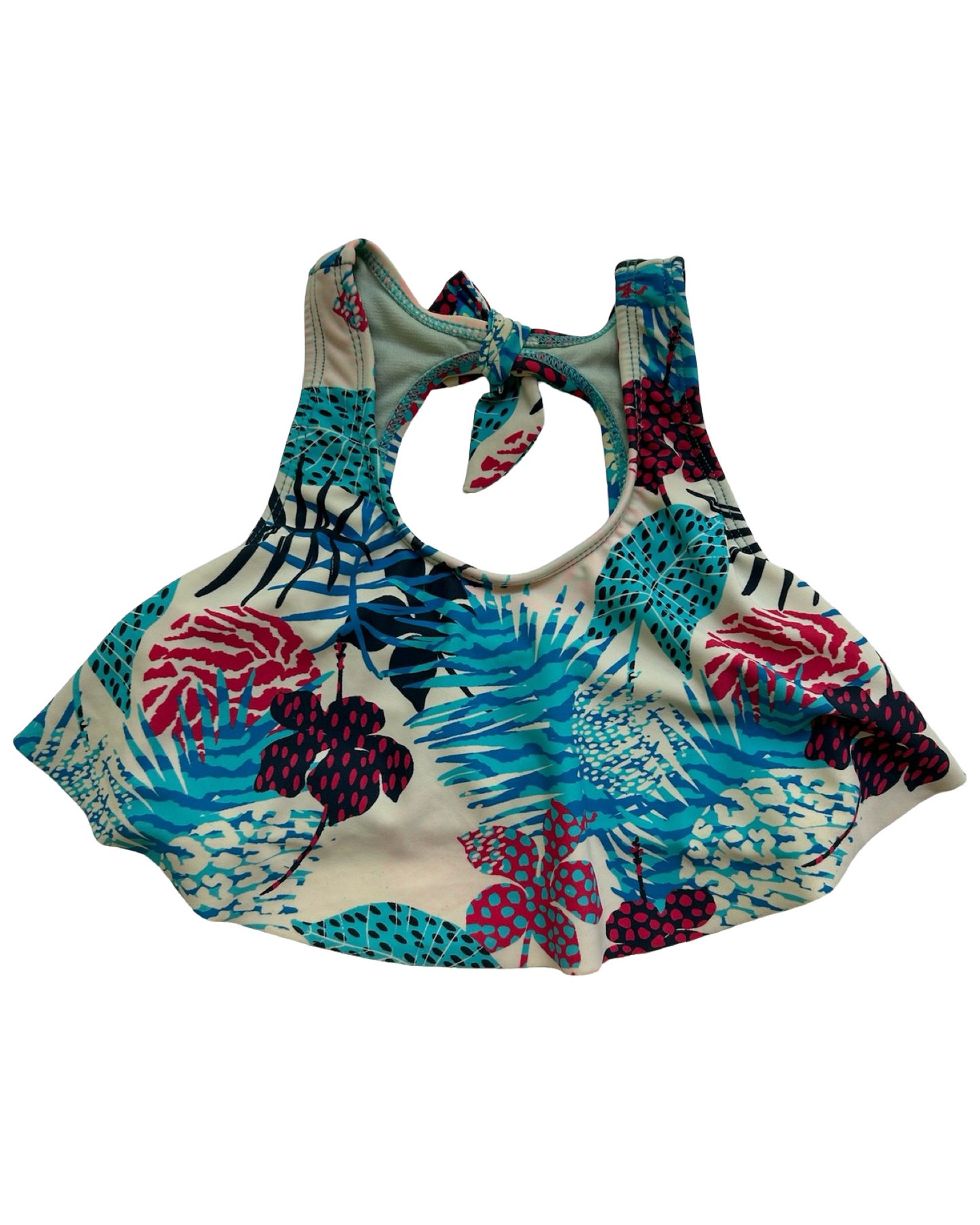 S 6-6X Toddlers Girls WonderNation FloralTankini Bikini.