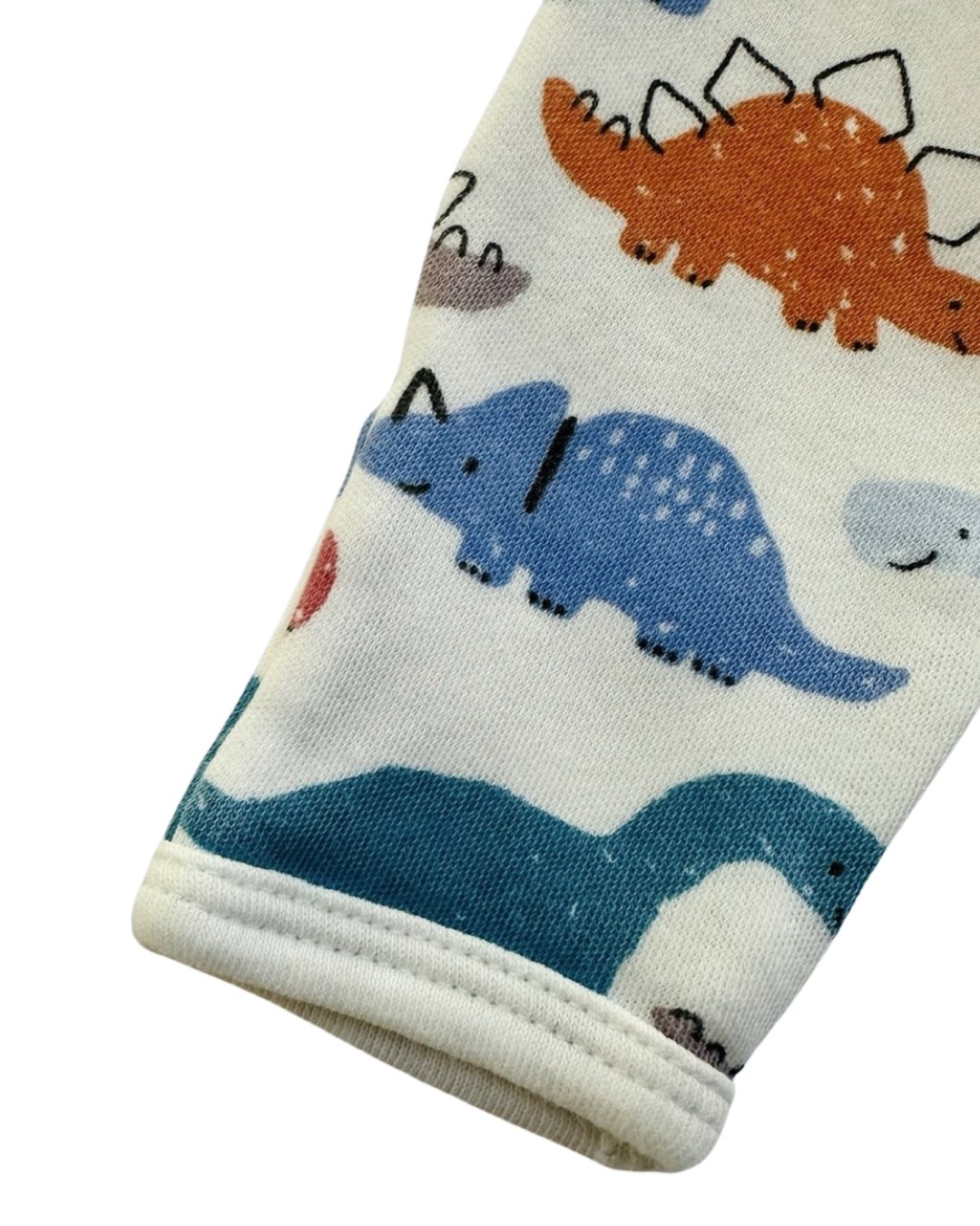 0-3M Baby Boy E=MC2 Magnetic Dinosaur Sleeper PJs